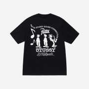 Stussy x Patta Sound Connection T-Shirt Black