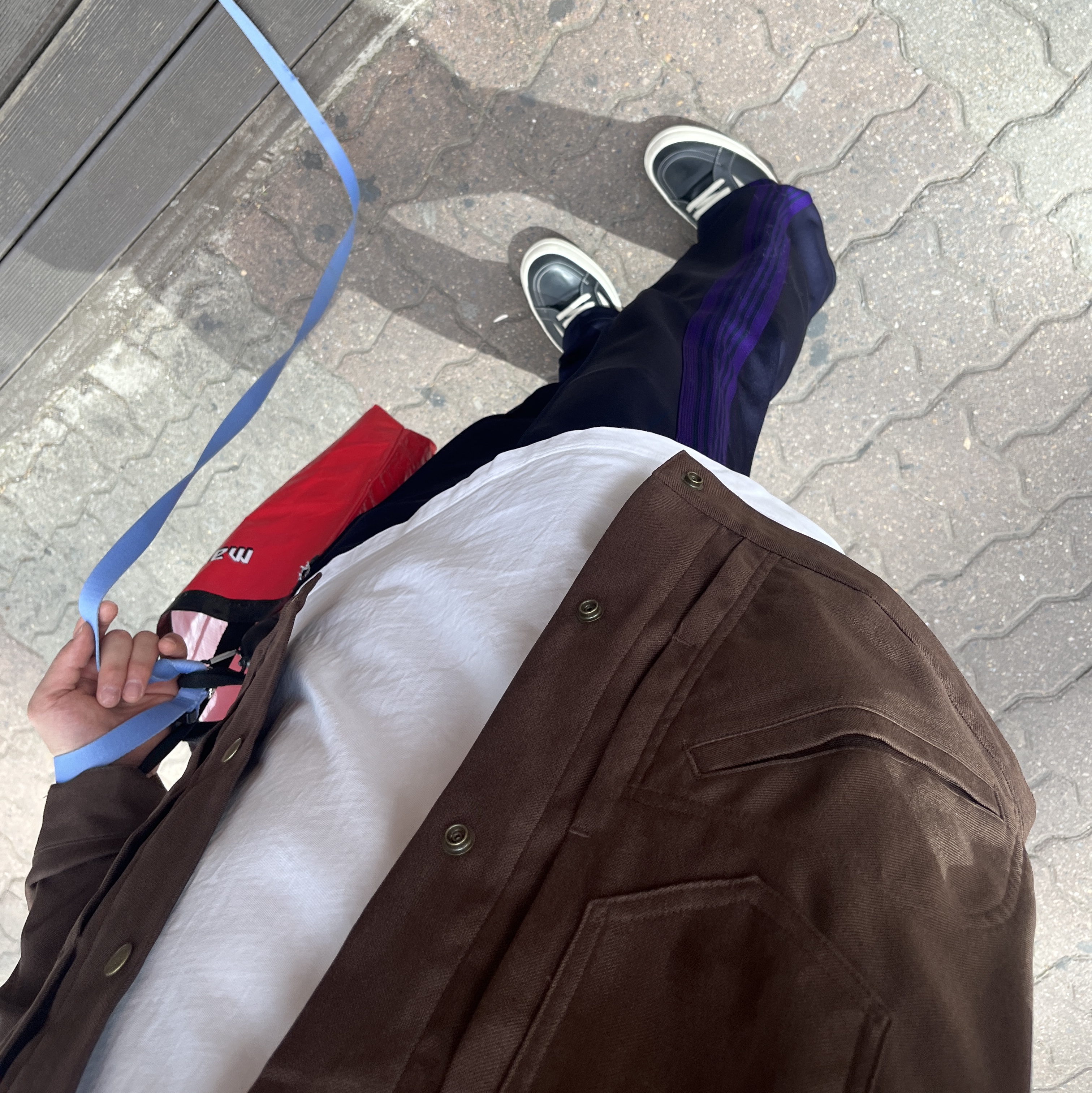 Rick Owens Vintage Sneaks Black Milk 착용 스타일