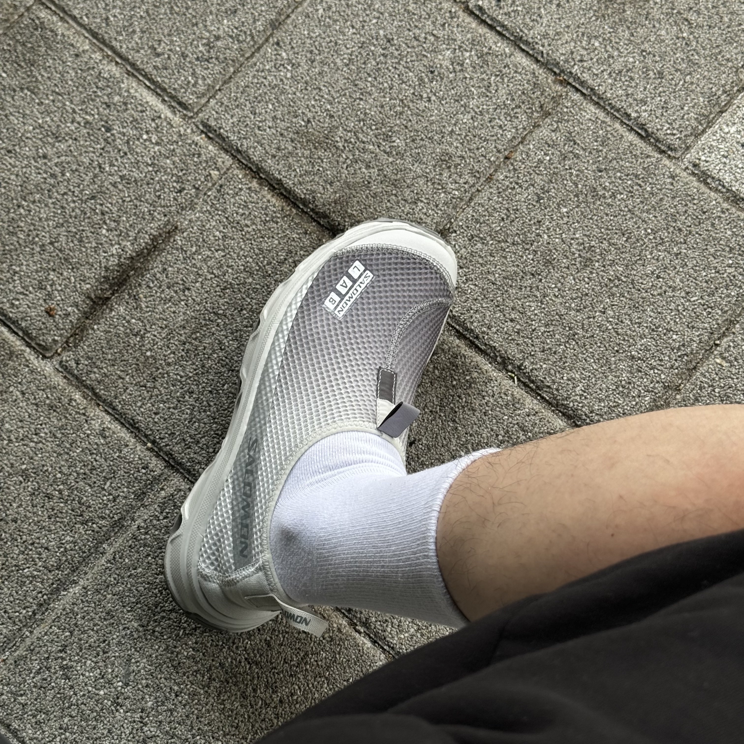 Salomon RX Moc 3.0 Glacier Gray 착용 스타일