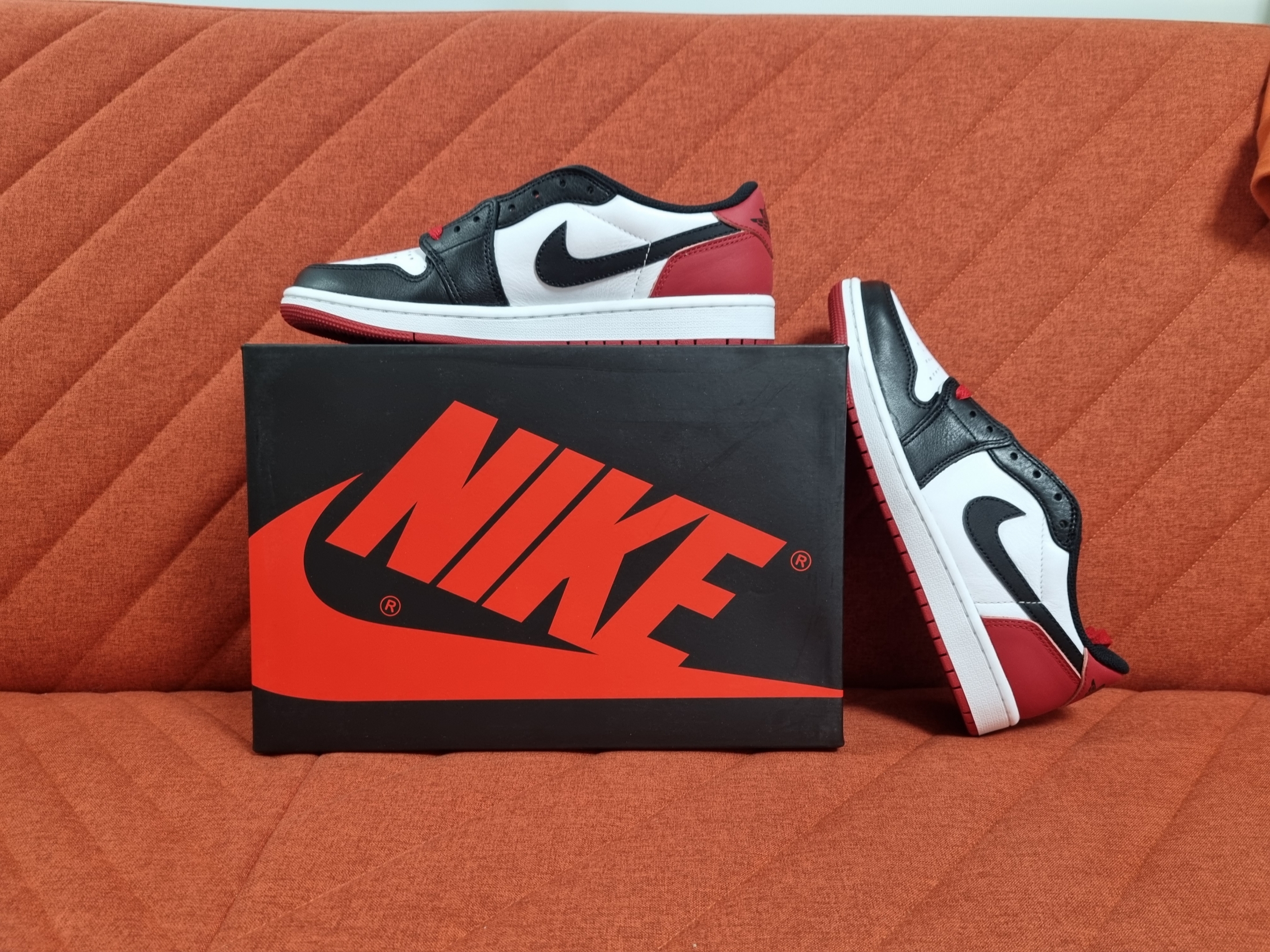 Jordan 1 Retro Low OG Black Toe 착용 스타일