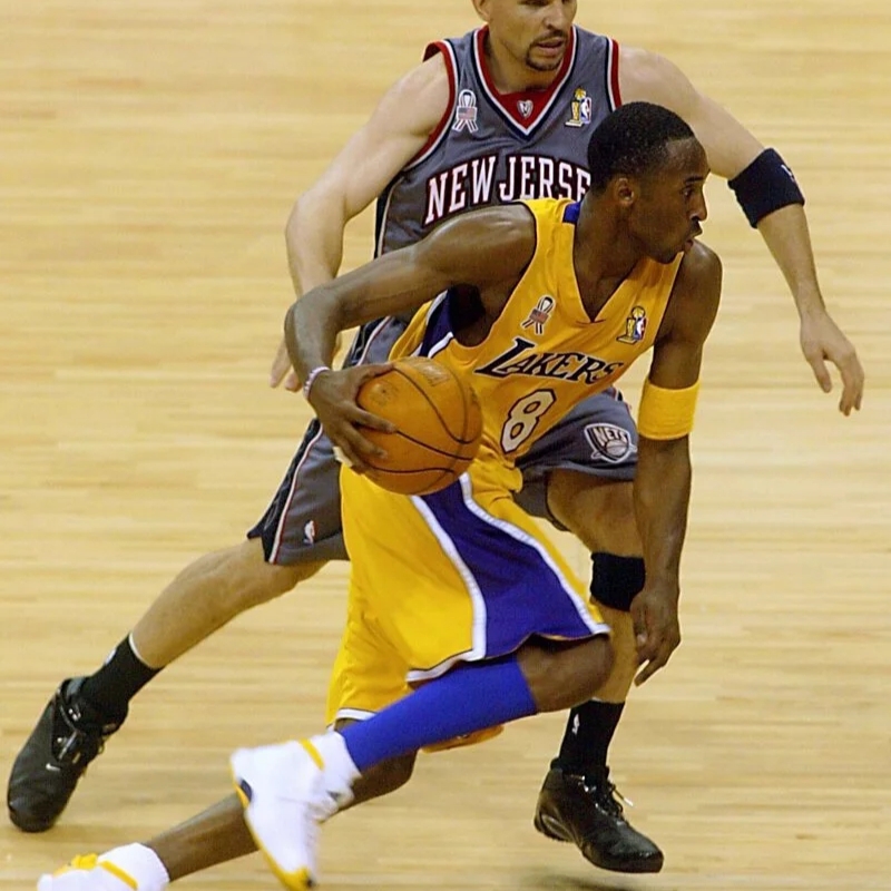 Adidas Crazy 1 Bold Gold Collegiate Purple, Adidas Crazy 1 Core Black Collegiate Purple 착용 스타일 - 2