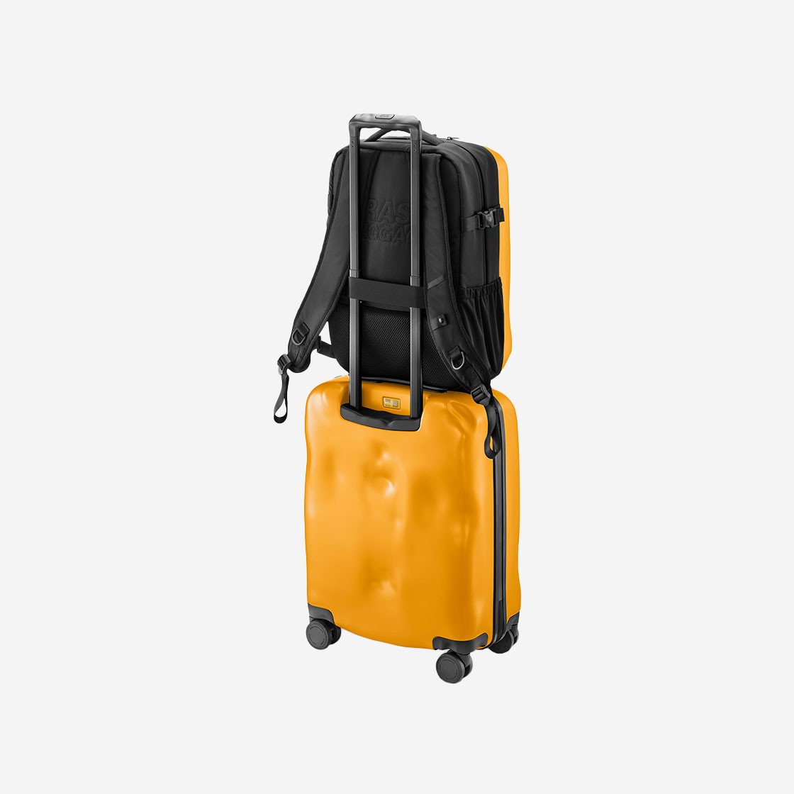 CRASH BAGGAGE Iconic Backpack Yellow 상세 이미지 5