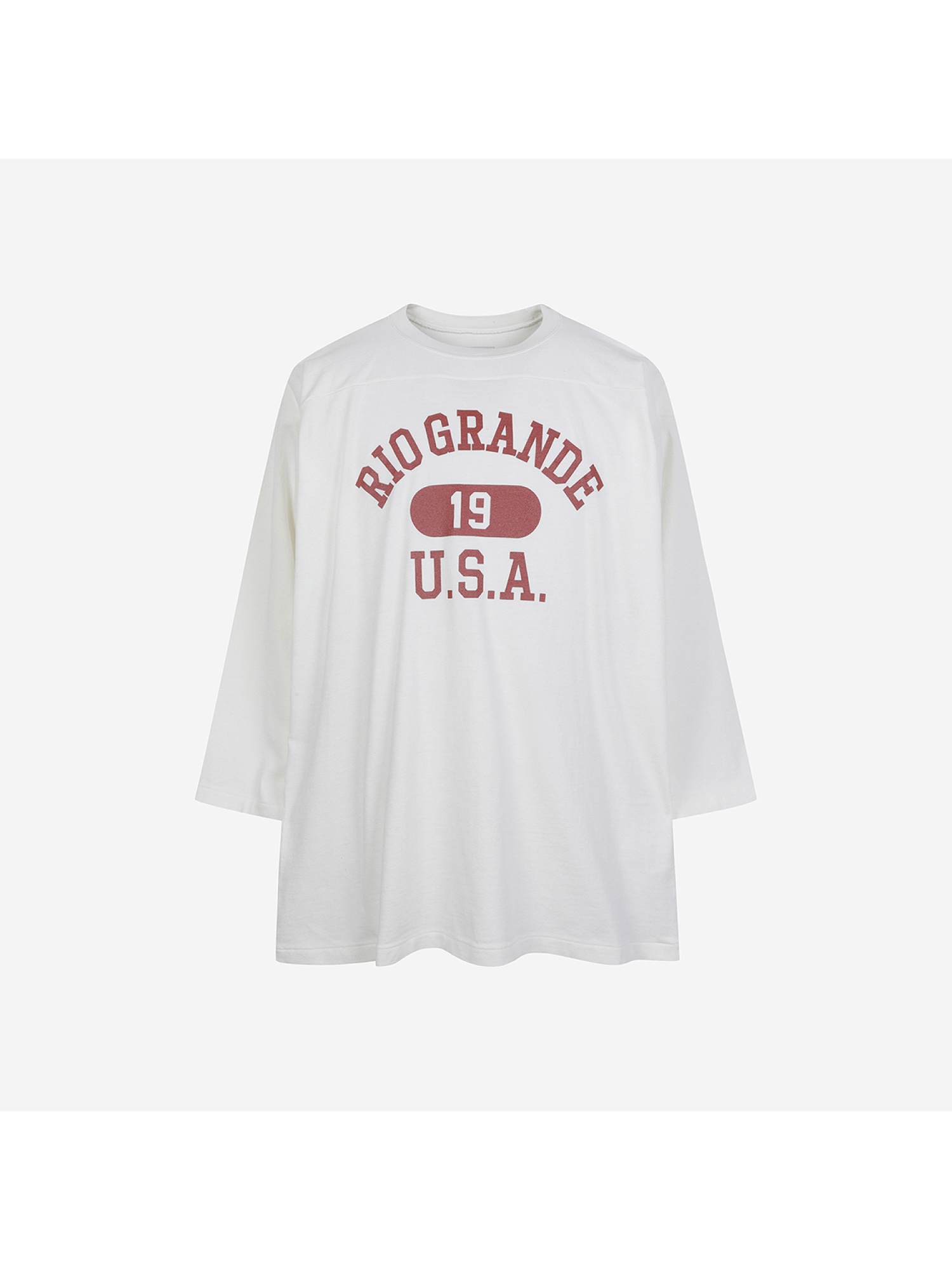 Ciota Printed Short Sleeve Sweatshirt Wine, Ciota Football 3/4 Sleeve T-Shirts Off 착용 스타일 - 9