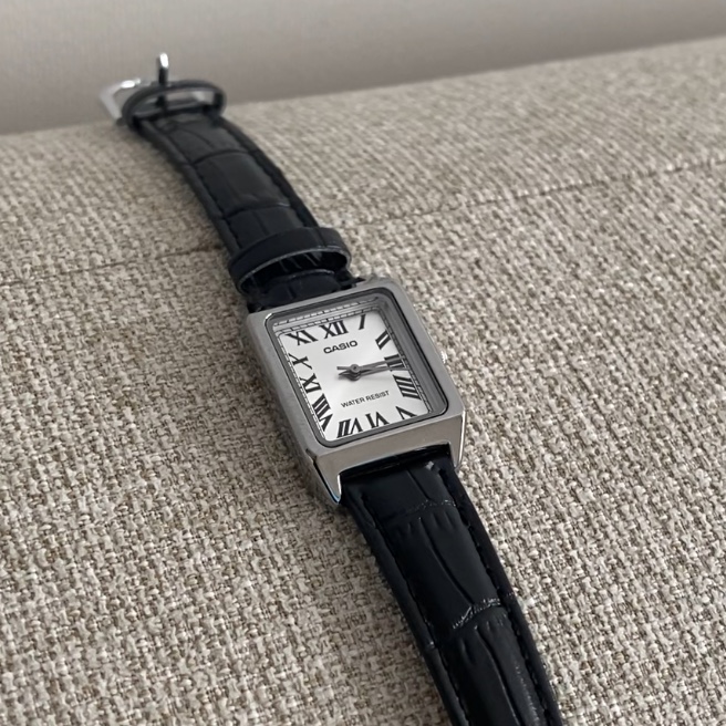 Casio LTP-V007L-7B1 착용 스타일 - 2