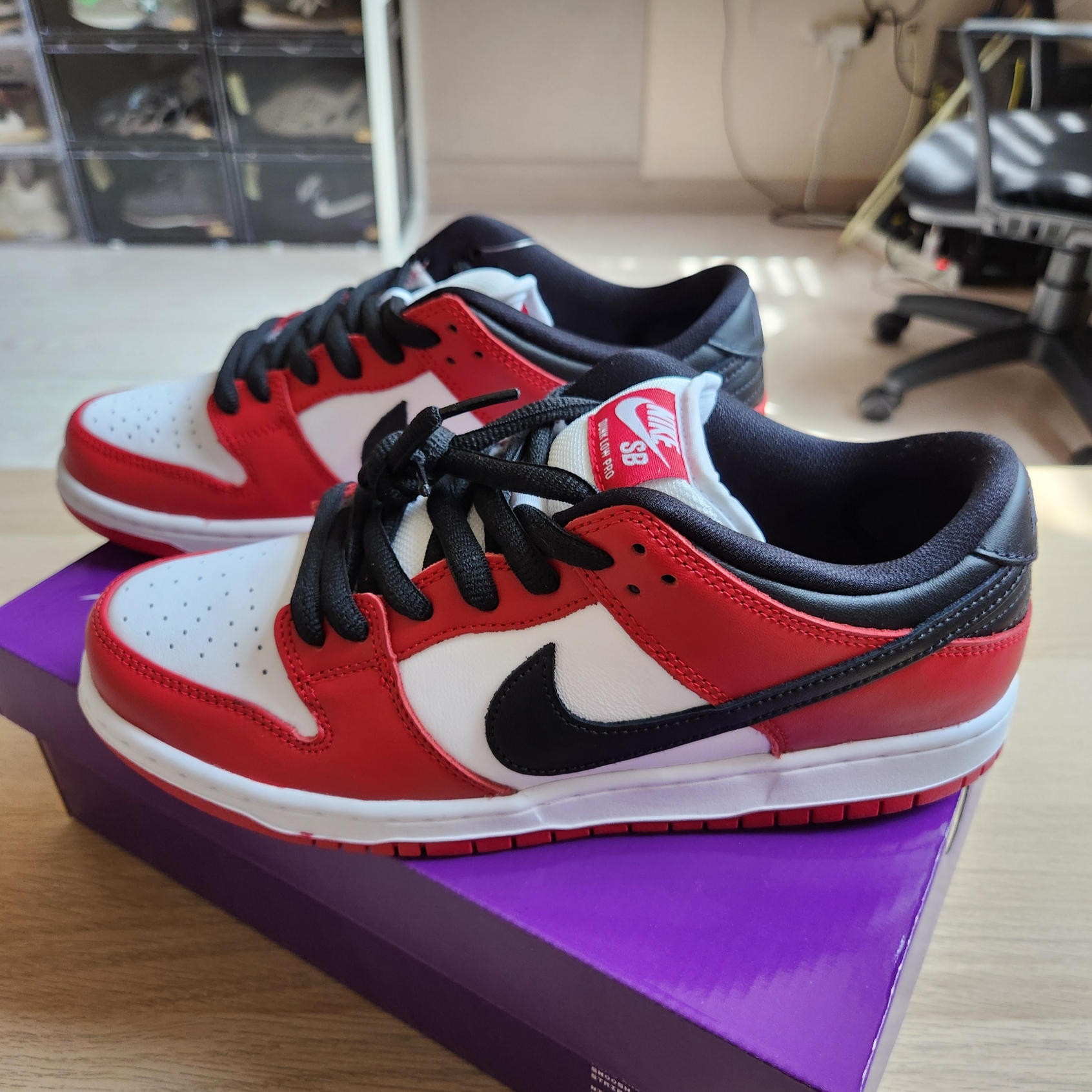 Nike SB Dunk Low Pro Chicago 착용 스타일 - 2