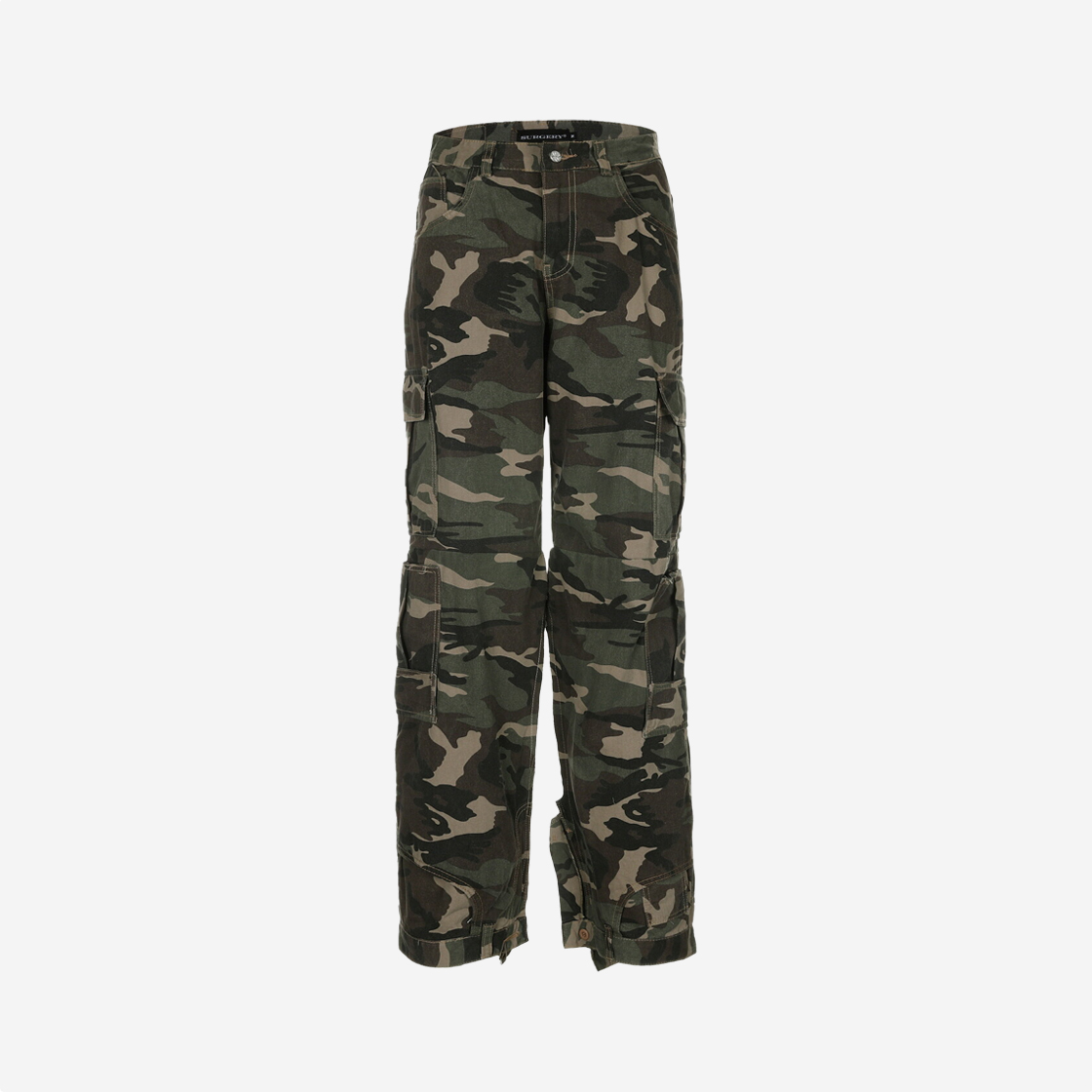24RB001 Surgery Cargo Double Jeans Camouflage