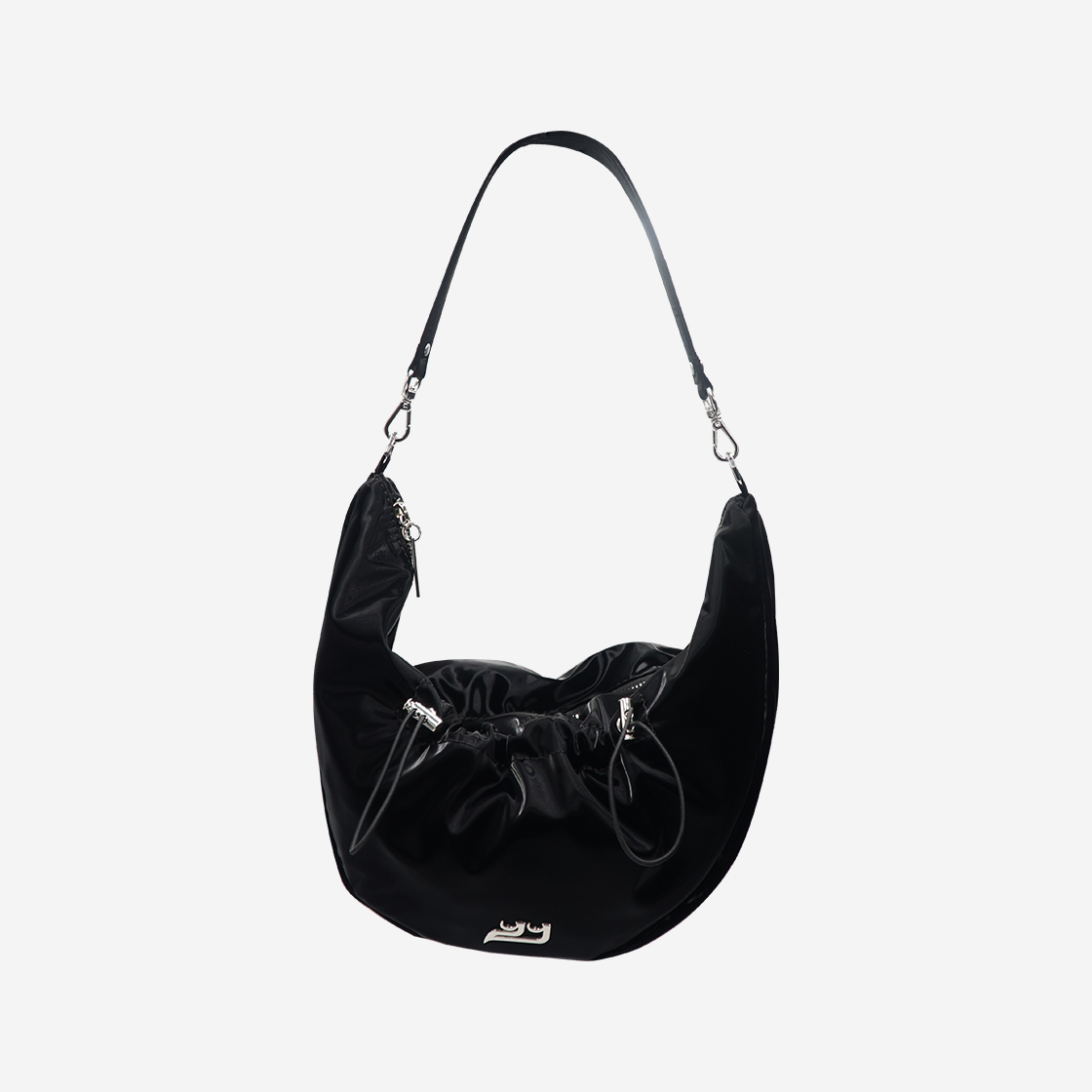 이에이에 우먼 소피아 백 글로시 블랙