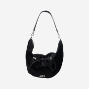 Yieyie Women Sophia Bag Glossy Black