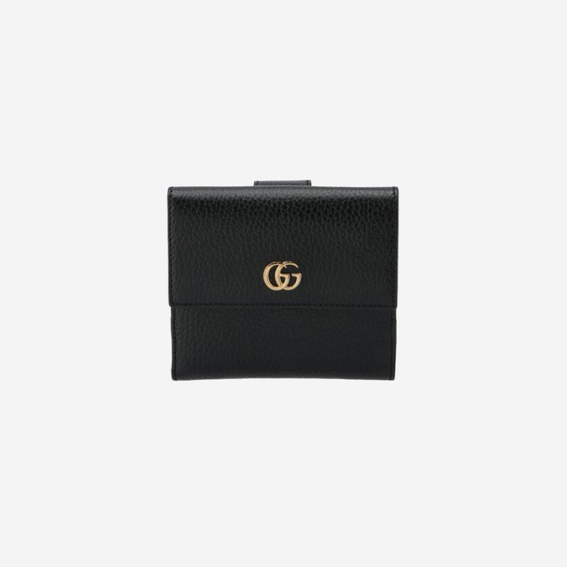 Gucci Leather French Flap Wallet Black 상세 이미지 1