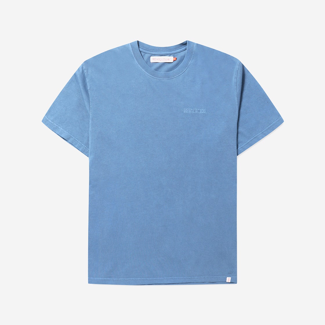 SOTAM24651BUX SERIES Revolution Loose Dying T-Shirt Blue - 대표 이미지 #1