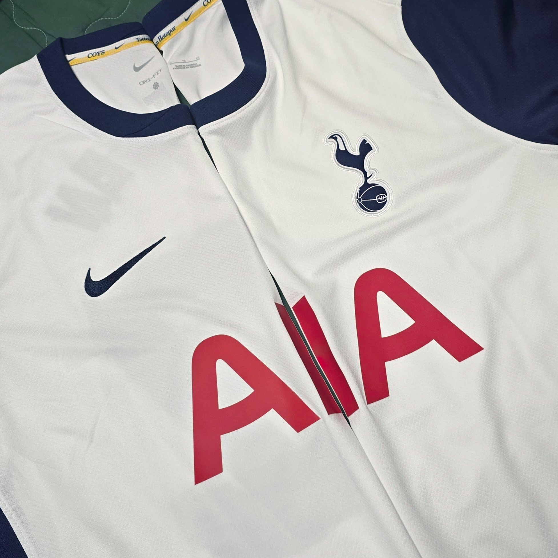 Nike Tottenham Hotspur 2024/25 Dri-Fit Stadium Home Jersey White (Non Marking Ver.) 착용 스타일 - 4