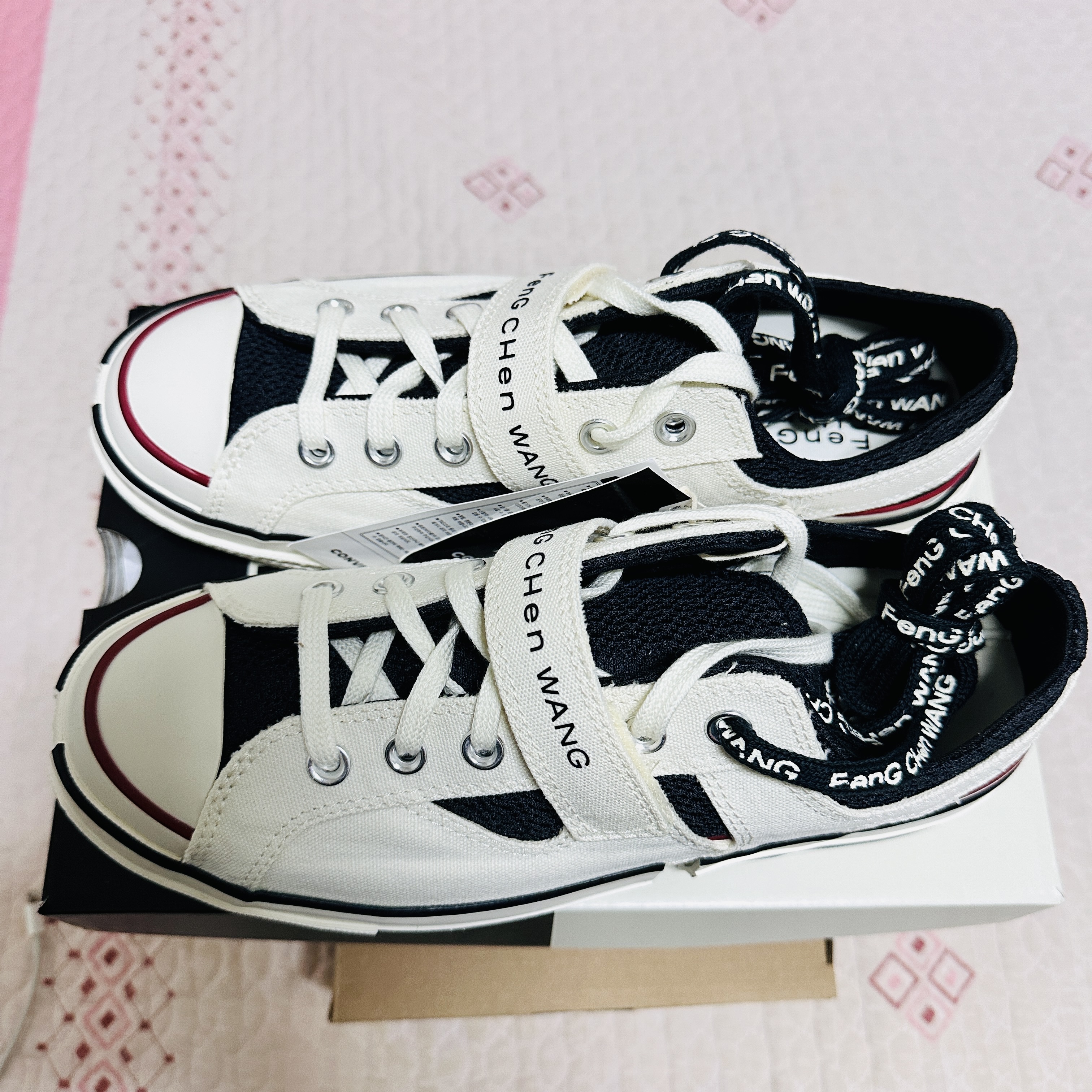 Converse x Feng Chen Wang Chuck 70 Ox 2-in-1 Egret 착용 스타일 - 2