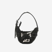 Yieyie Baby Sasha Keyring Bag Glossy Black