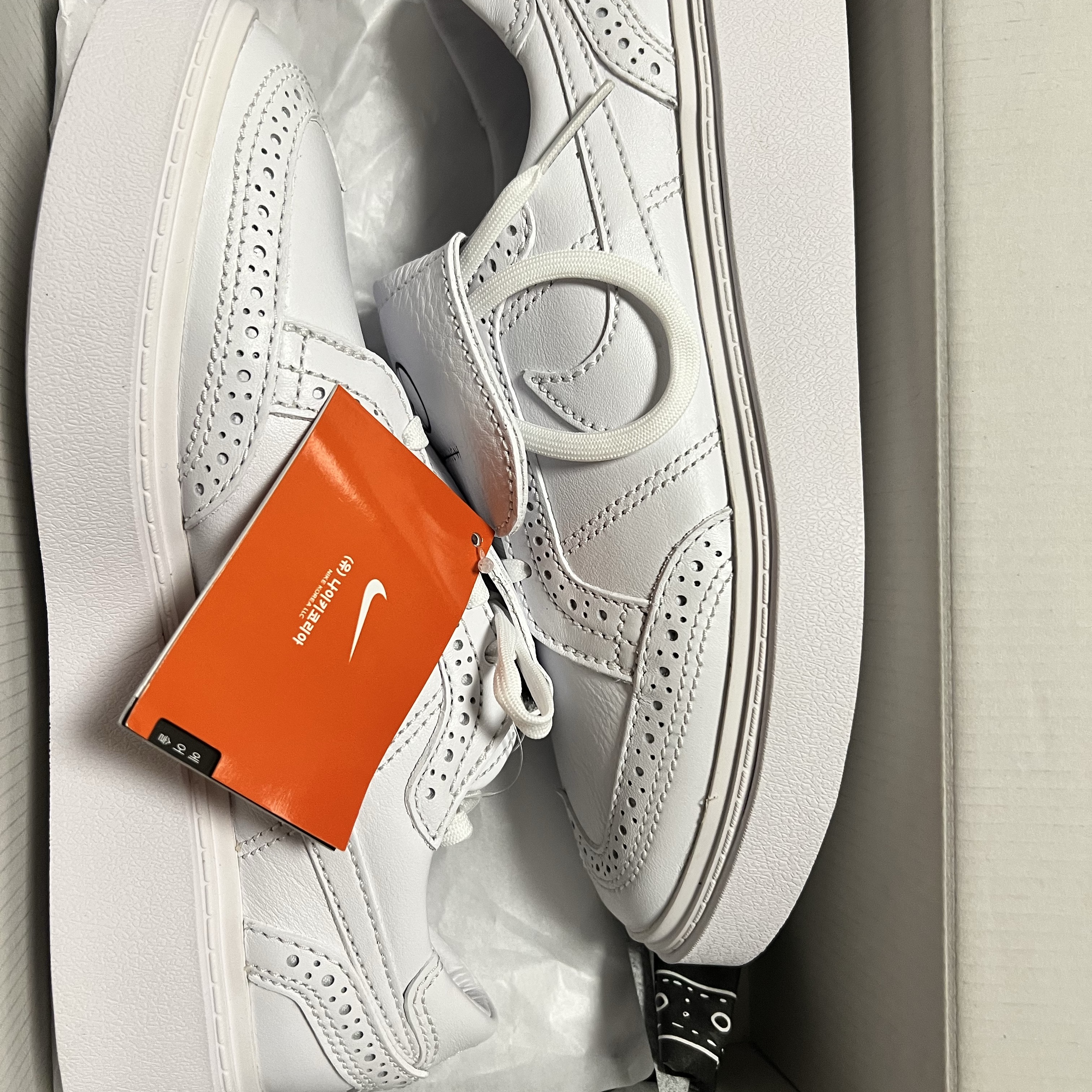 Nike x Peaceminusone Kwondo1 White 착용 스타일 - 1