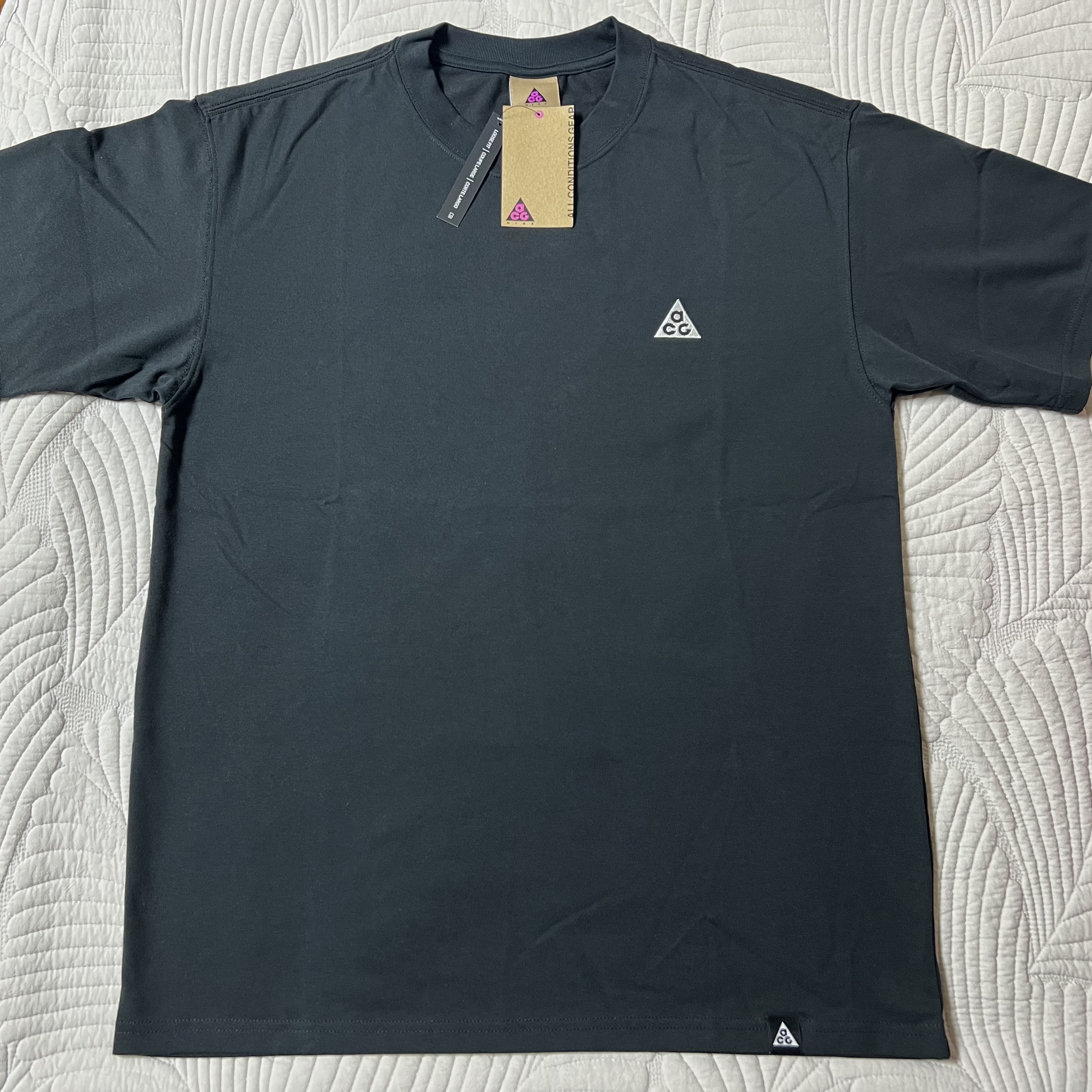 Nike ACG LBR T-Shirt Black - US/EU 착용 스타일 - 1