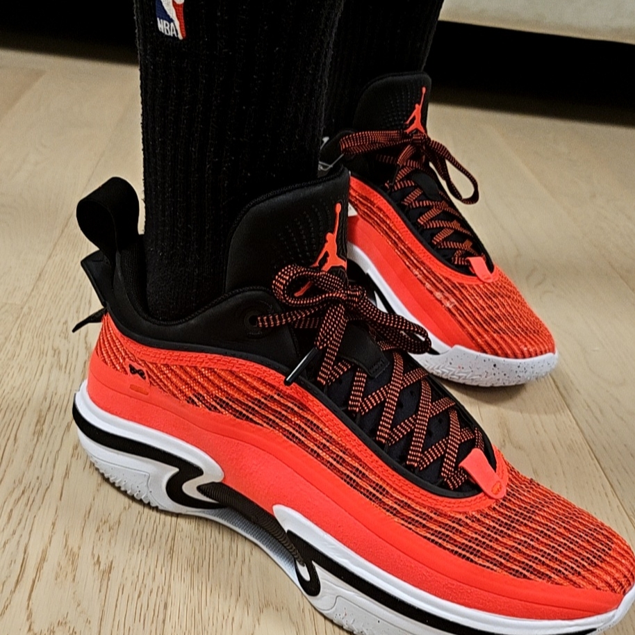 Jordan XXXVI Low PF Infrared 착용 스타일
