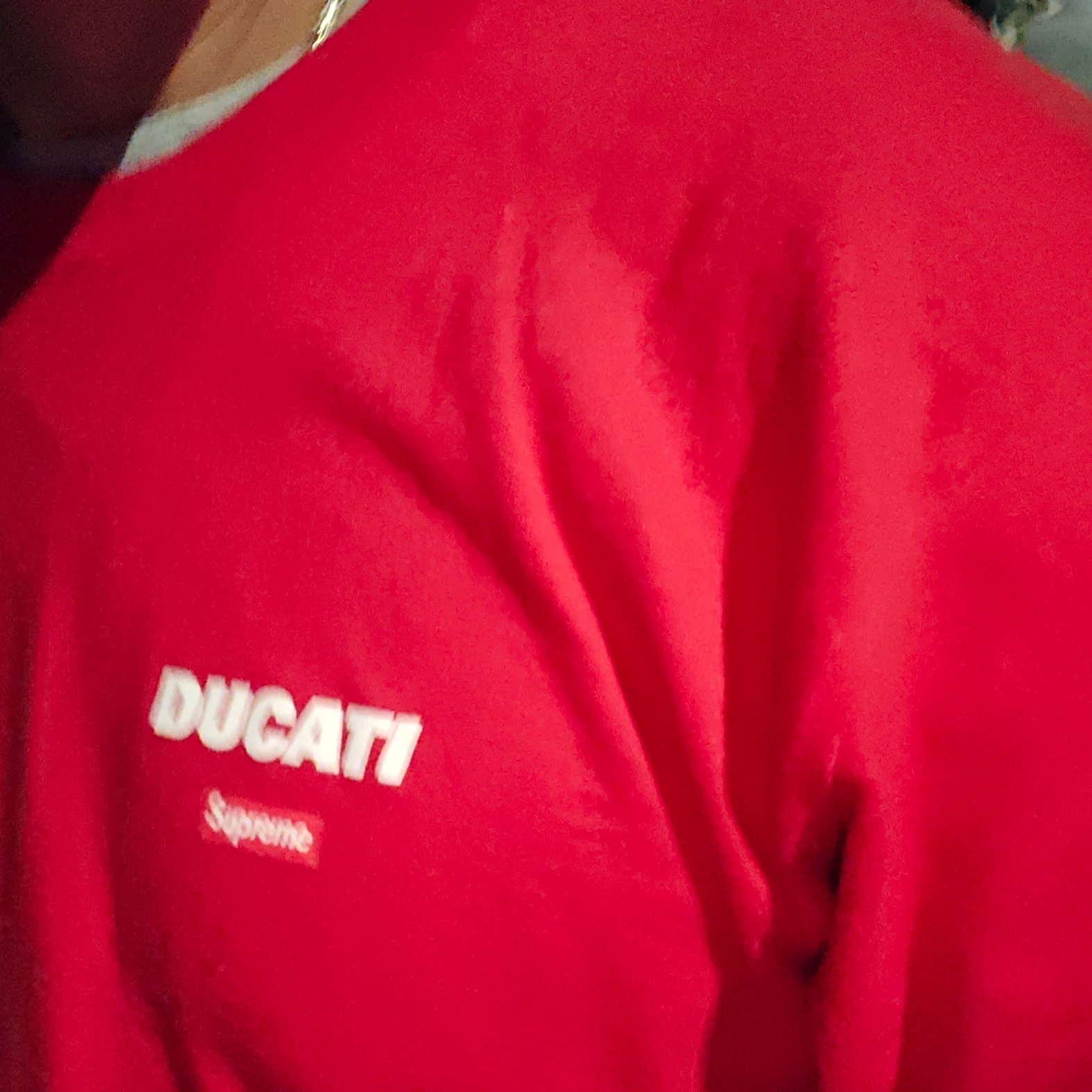 Supreme x Ducati Logos T-Shirt Red - 24SS, Supreme x Ducati 6-Panel Black - 24SS 착용 스타일 - 6