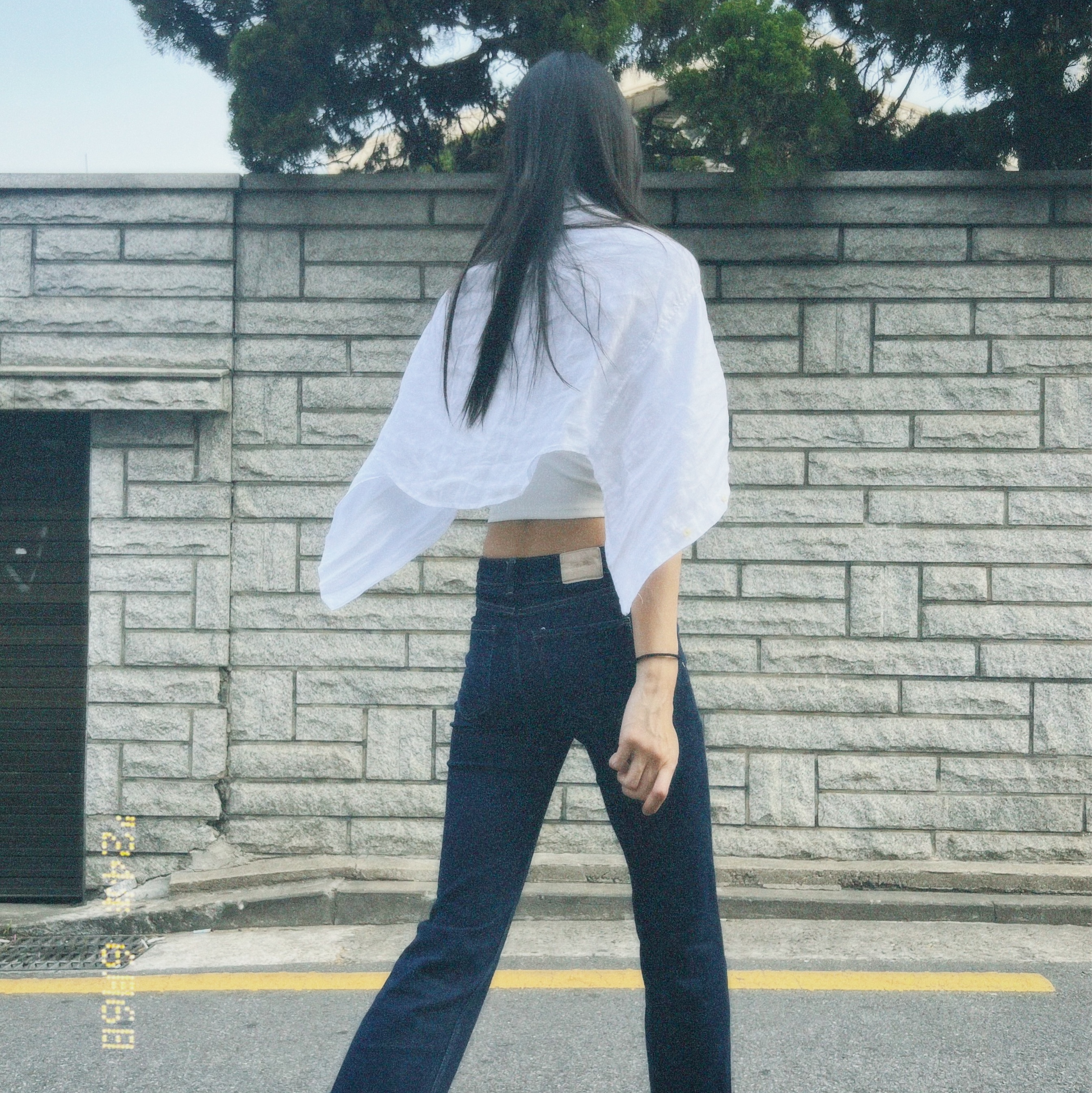 [30% 적립] Polo Ralph Lauren Classic Fit Garment Dyed Oxford Shirt White 착용 스타일 - 3