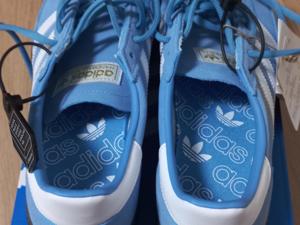 Adidas Spezial Handball Light Blue 착용 스타일 - 2