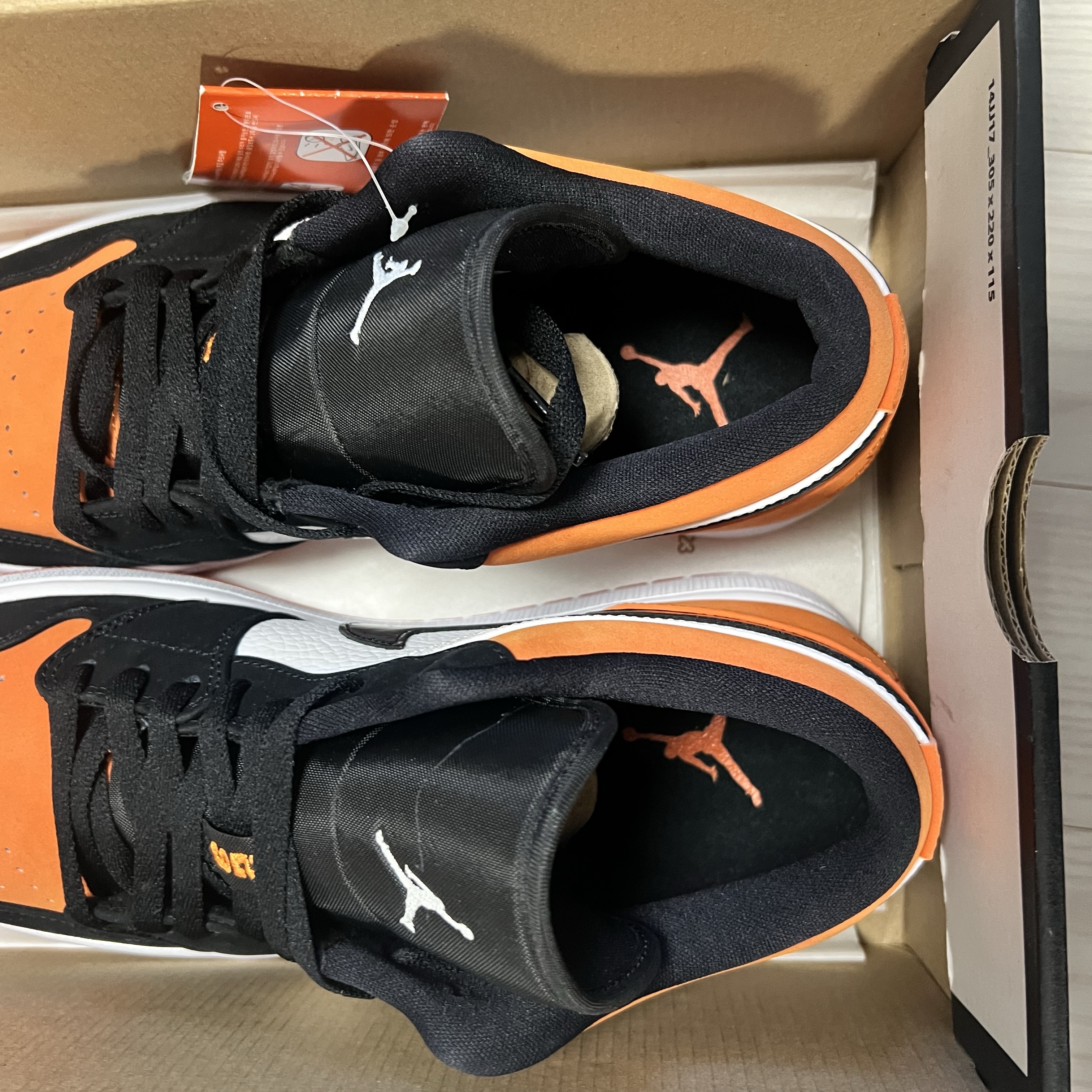 Jordan 1 Low Shattered Backboard 착용 스타일 - 3