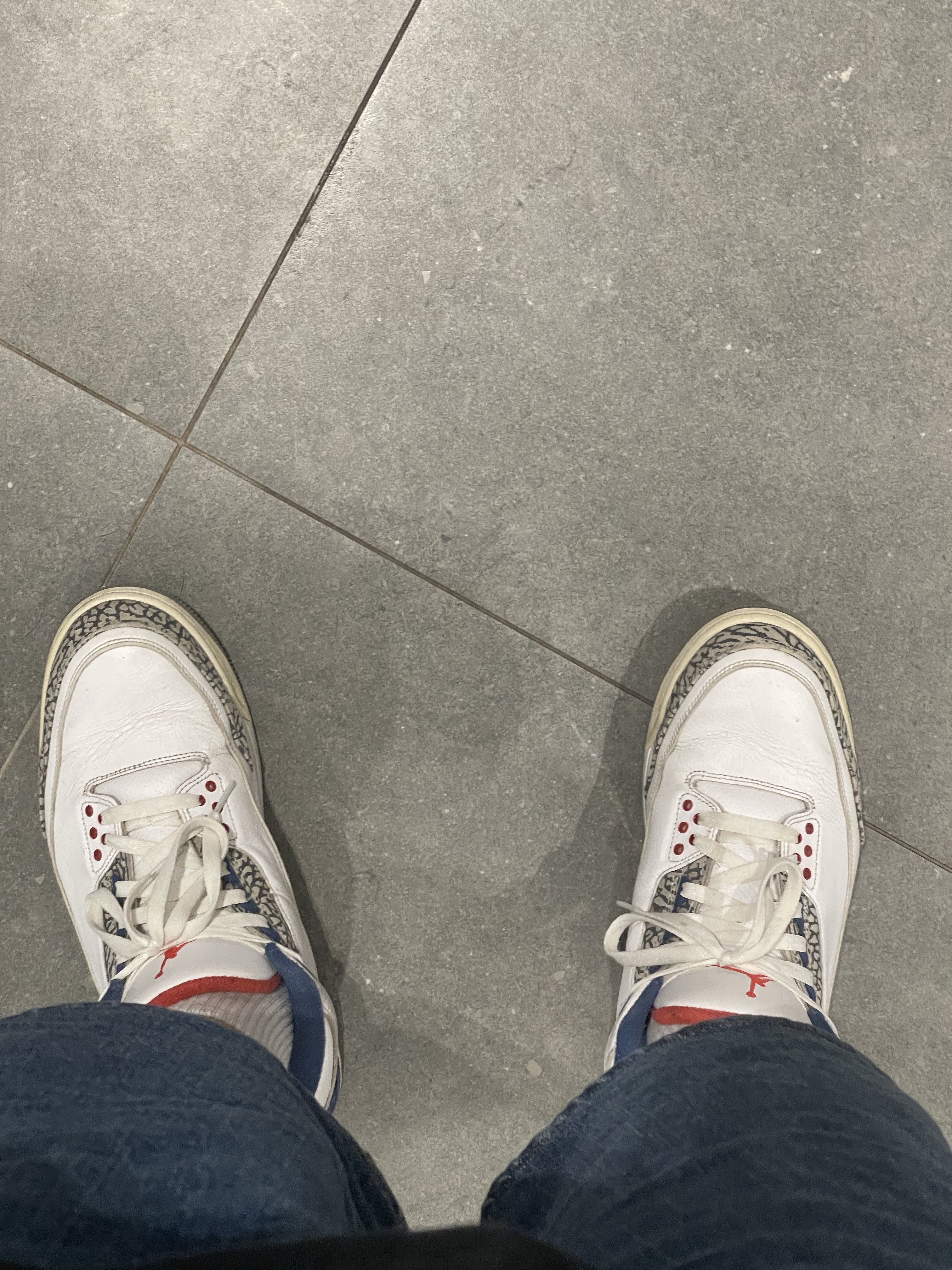 Jordan 3 Retro OG True Blue 2016 착용 스타일