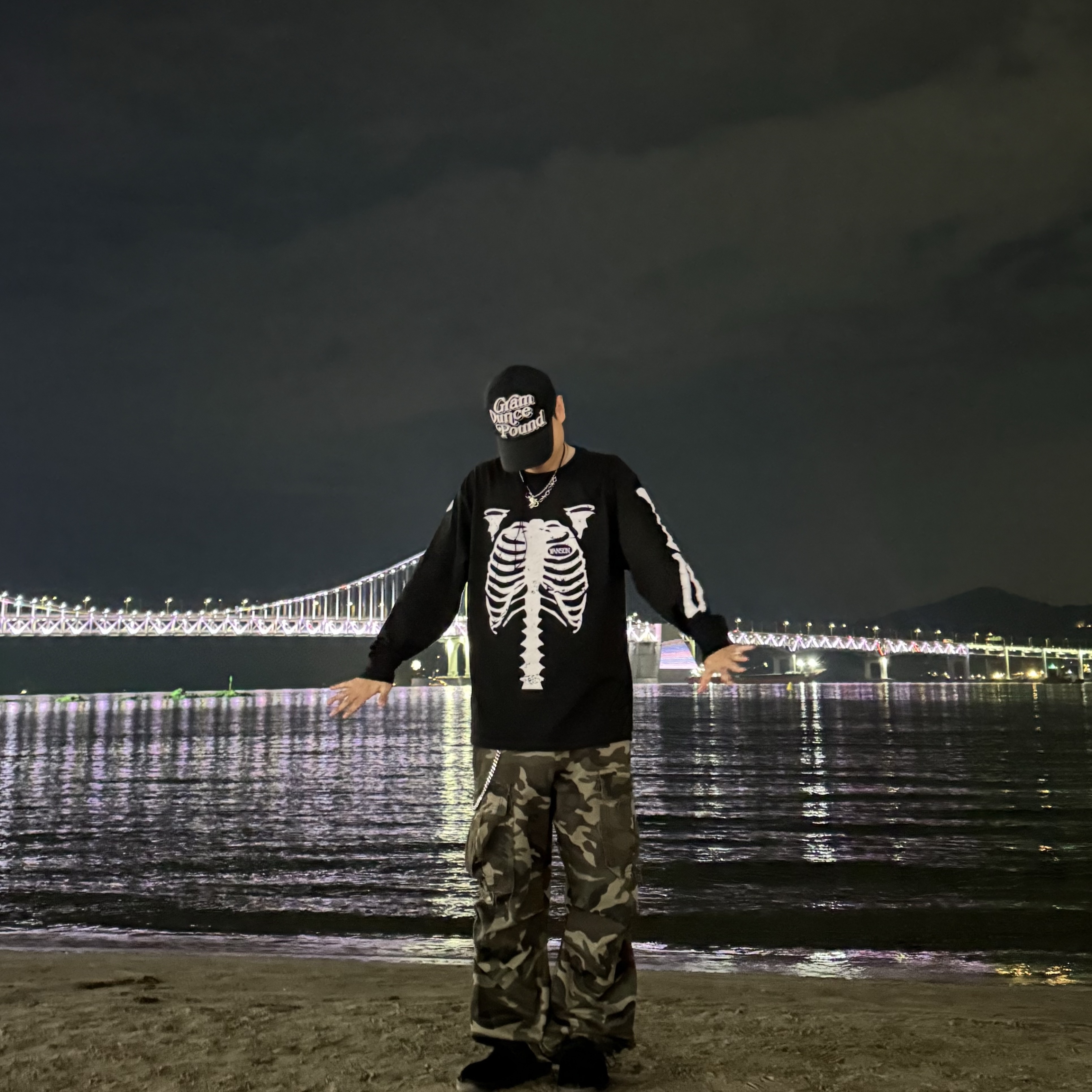 Reebok x Needles Beatnik Black 착용 스타일 - 3