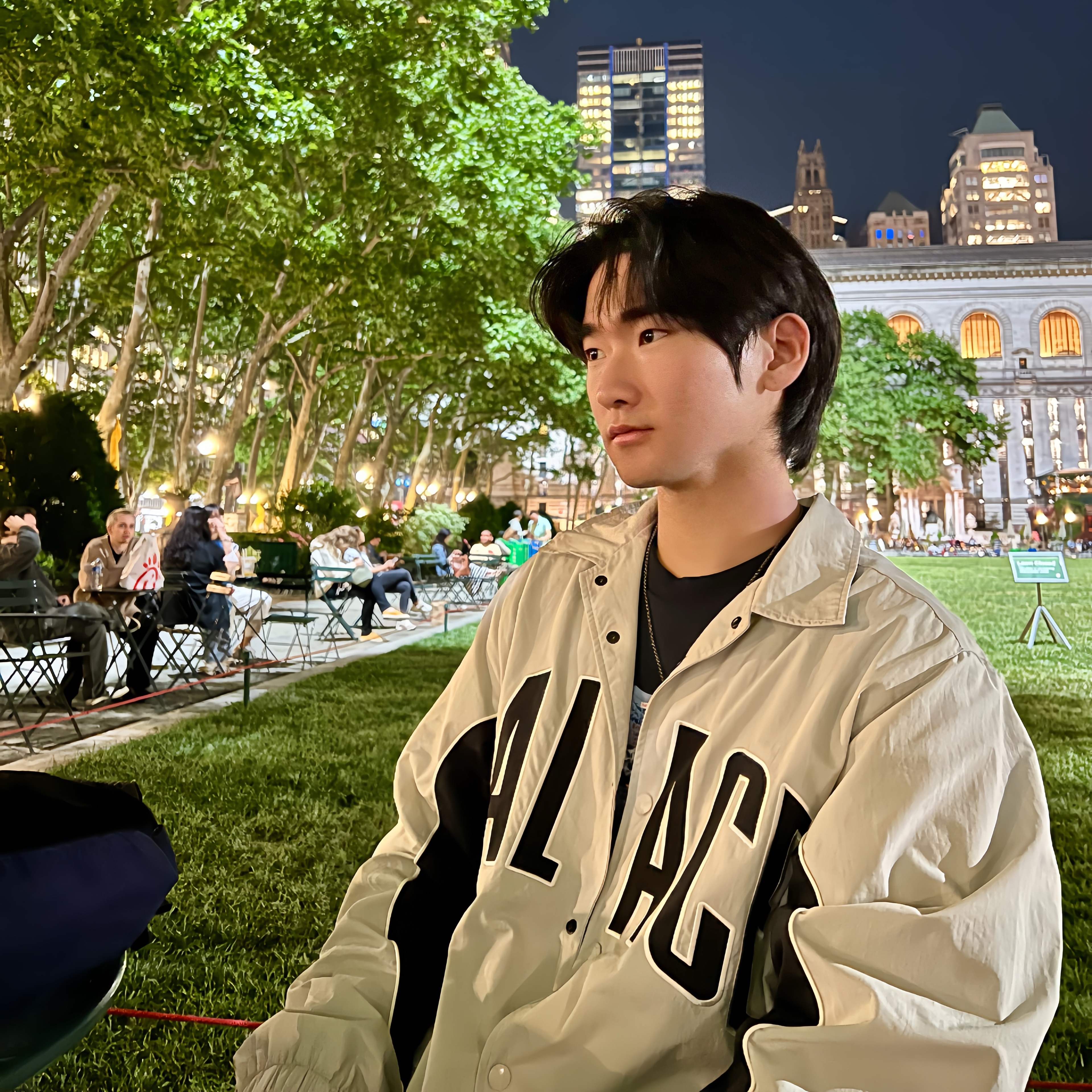 Palace Archway Coach Jacket Arctic Grey - 24SS 착용 스타일 - 1