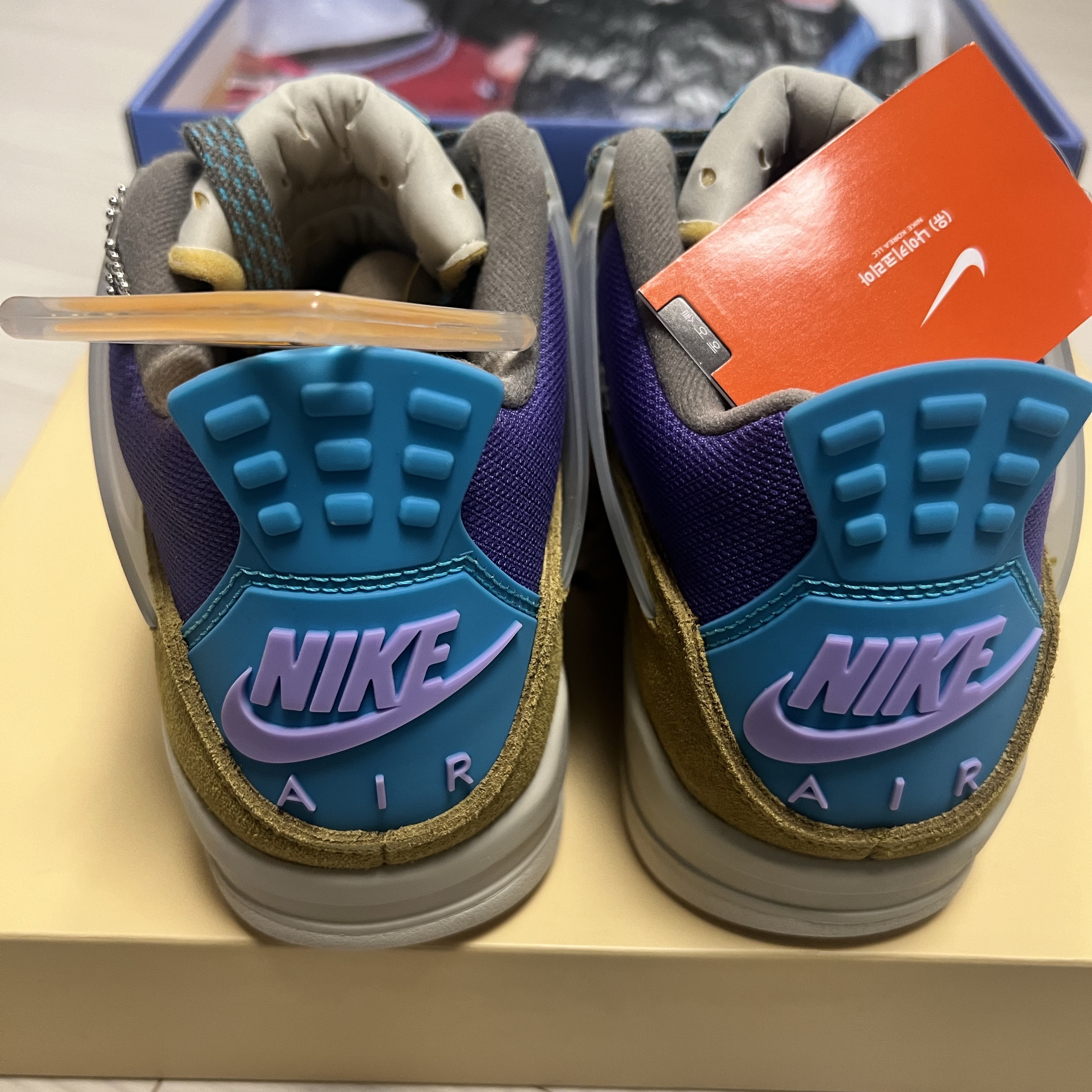 Jordan 4 x Union Retro SP Desert Moss 착용 스타일 - 4