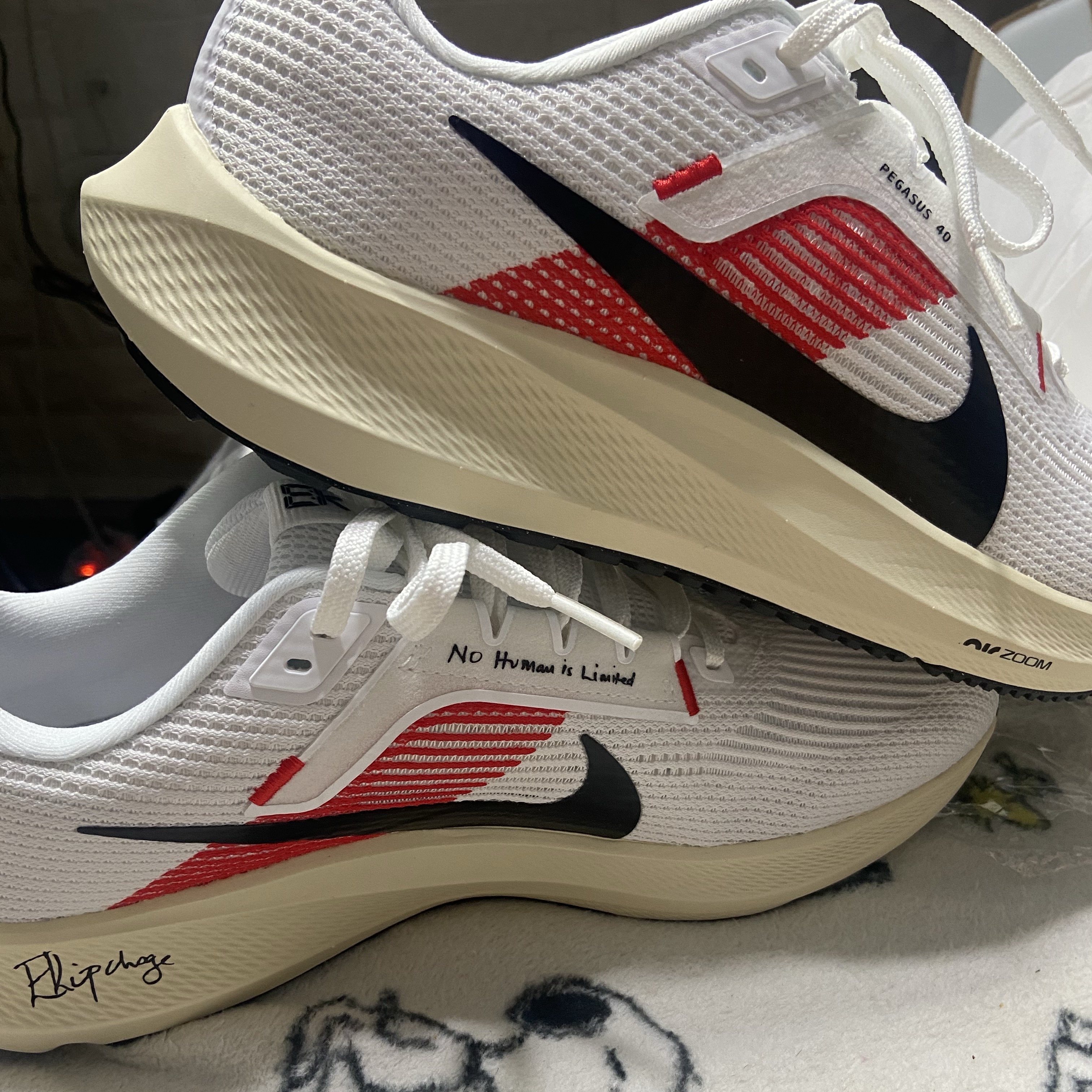 Nike Air Zoom Pegasus 40 Eliud Kipchoge 착용 스타일 - 1