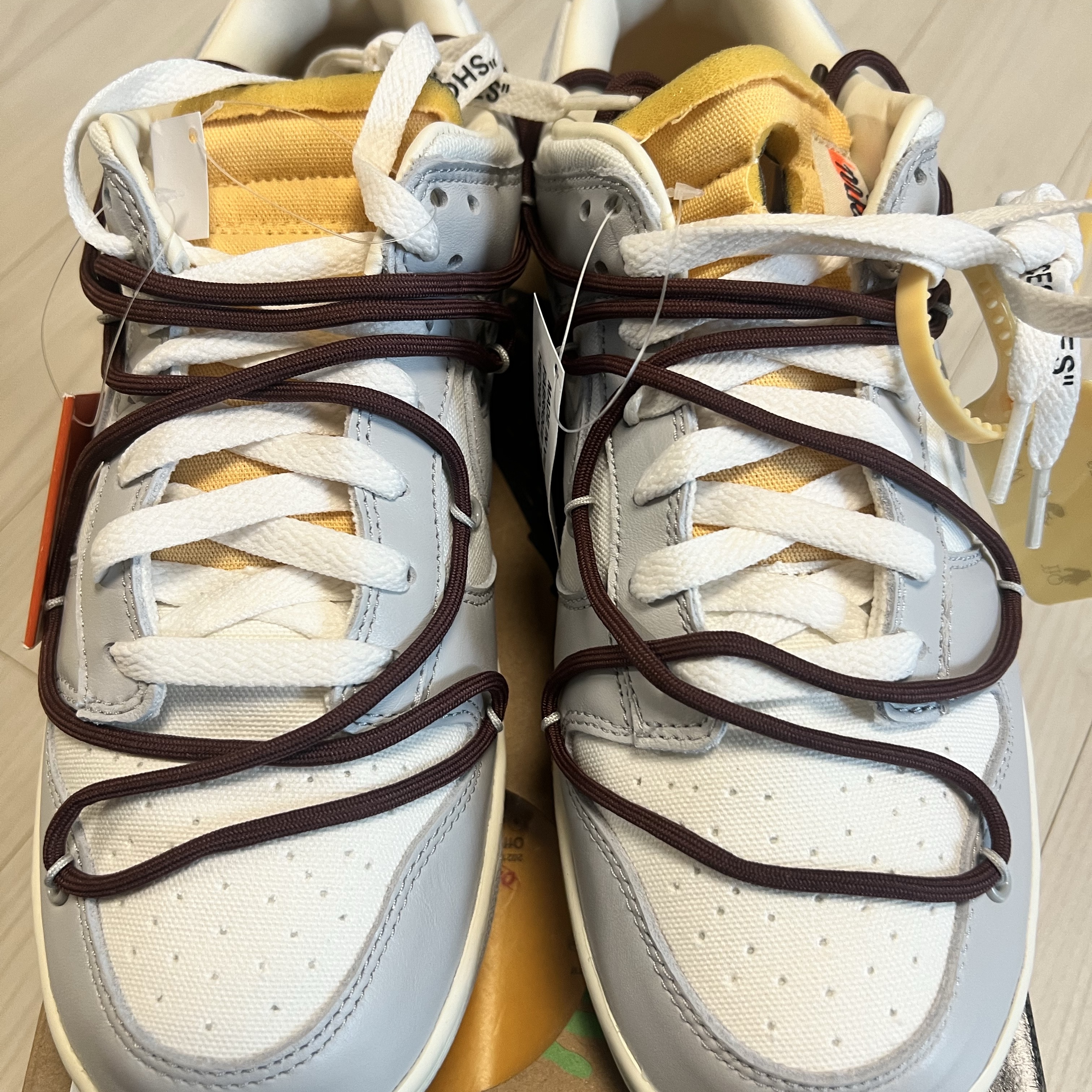 Nike x Off-White Dunk Low The 50 - Lot 46 착용 스타일 - 1