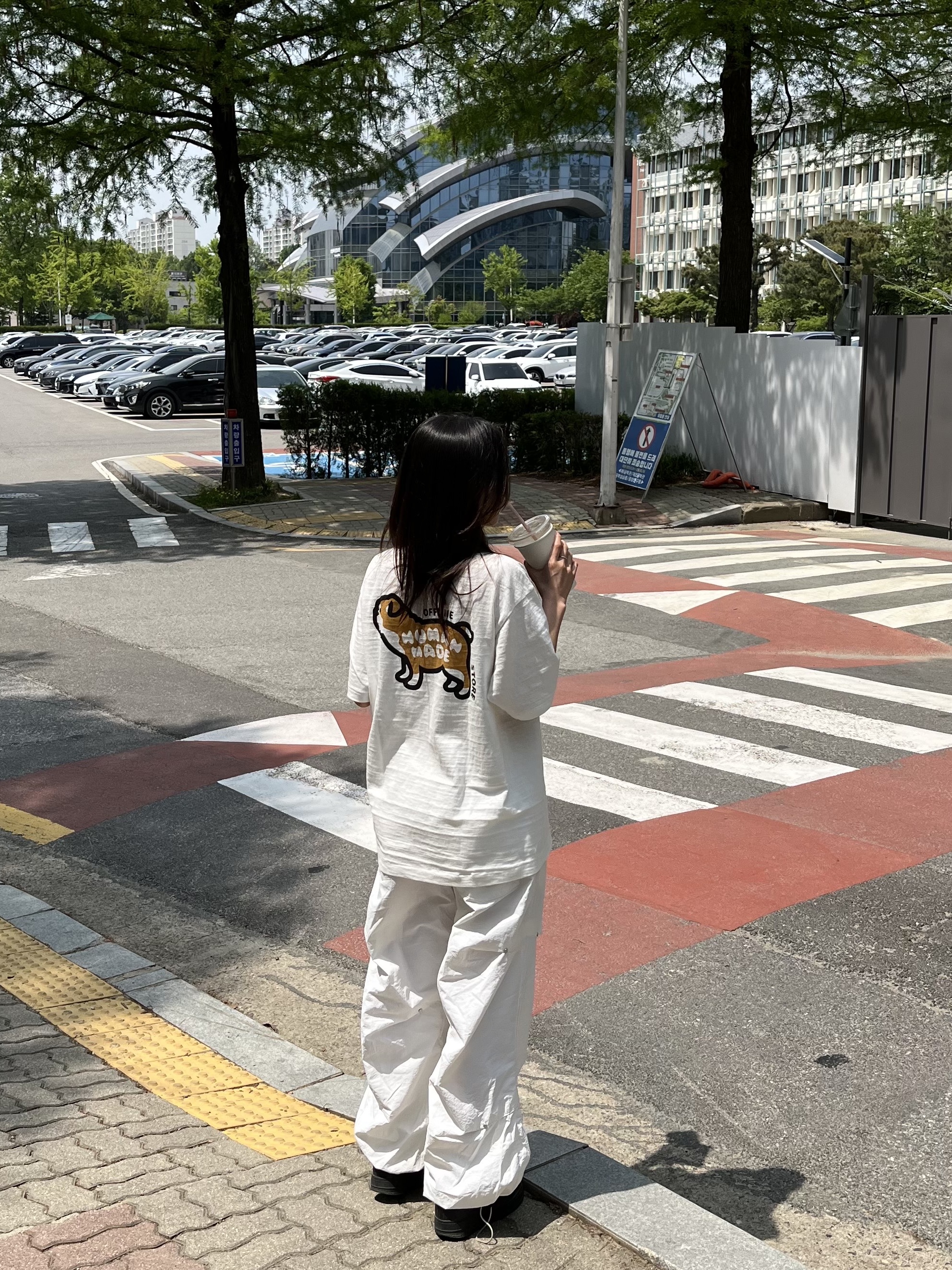 Human Made Pocket T-Shirt Black - Offline Store Exclusive, Human Made Pocket T-Shirt White - Offline Store Exclusive 착용 스타일 - 2