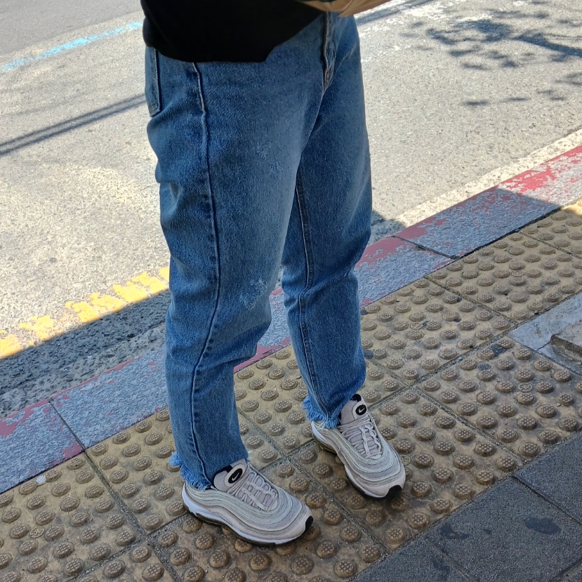 True Religion Classic Cargo Pants Mk-1 Black, (W) Nike Air Max 97 Phantom 착용 스타일 - 2