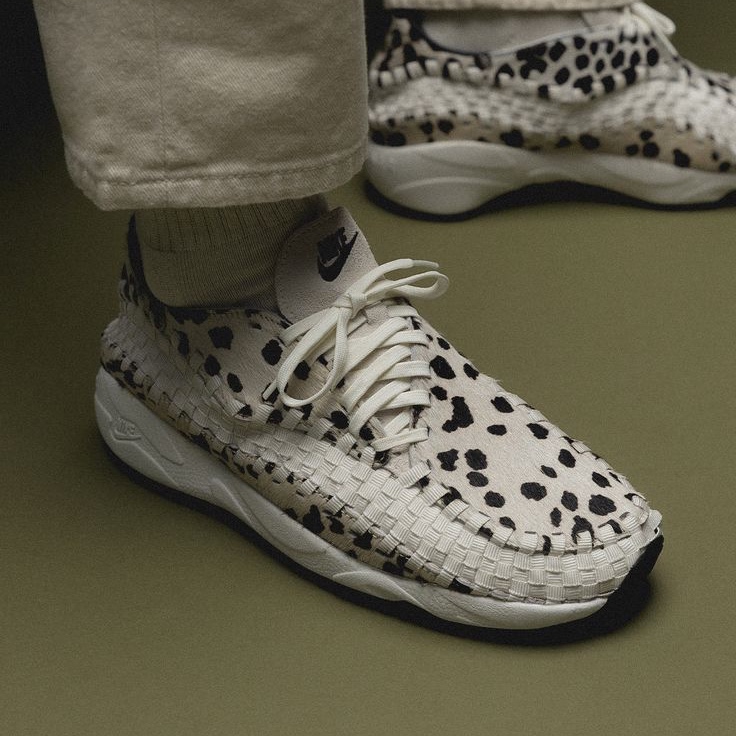 Nike Air Footscape Woven Chukka Leopard, (W) Nike Air Footscape Woven Natural and Brown 착용 스타일 - 3