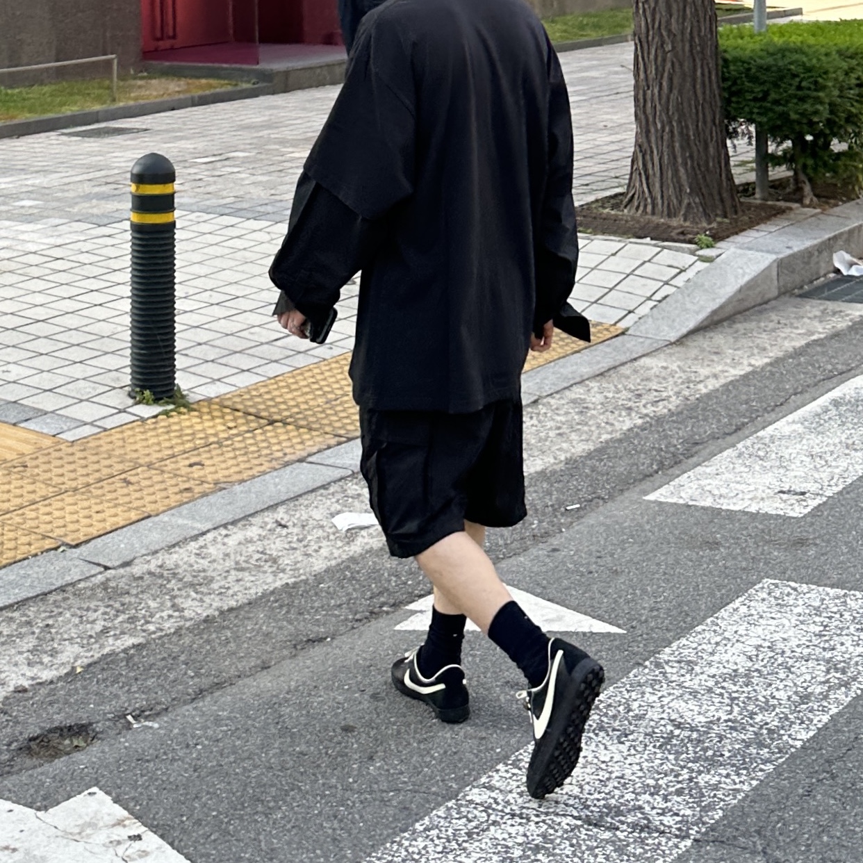 Nike x Bode Astrograbber SP Black and Coconut Milk 착용 스타일 - 2
