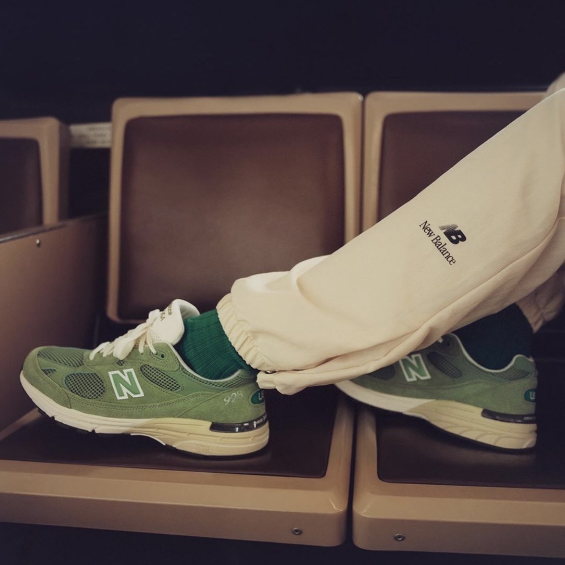 New Balance 993 Made in USA Grey - D Standard, New Balance 992 Made in USA Grey - D Standard 착용 스타일 - 7
