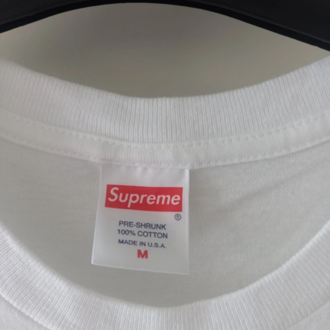 Supreme New York T-Shirt White - 23SS 착용 스타일 - 2