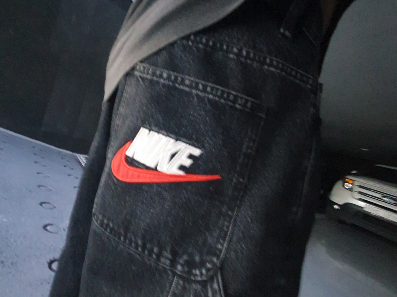Supreme x Nike Denim Short Black - 24SS 착용 스타일