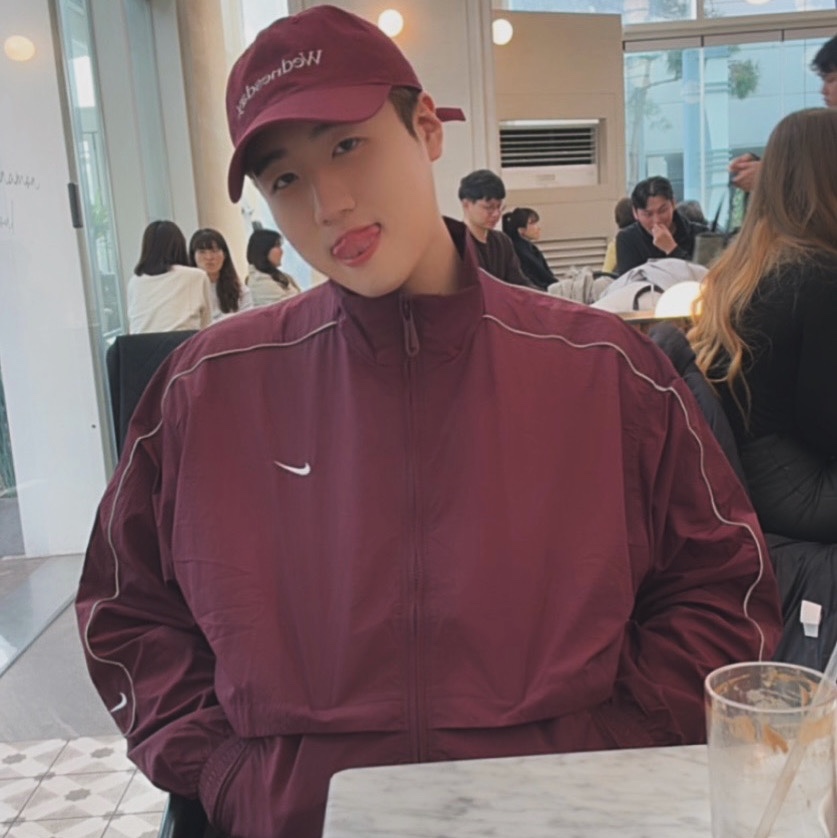 Nike NSW Solo Swoosh Woven Track Jacket Night Maroon - Asia 착용 스타일