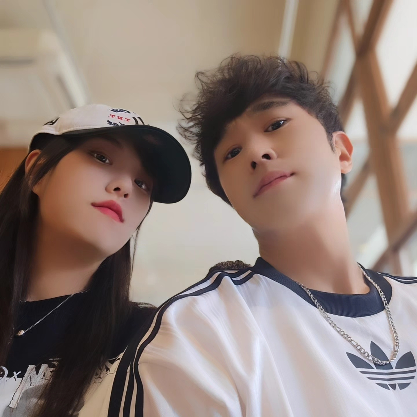 thisisneverthat x New Era x MLB New York Yankees Unstructured Ball Cap White Black, Adidas Adicolor T-Shirt White Black - KR Sizing 착용 스타일 - 10
