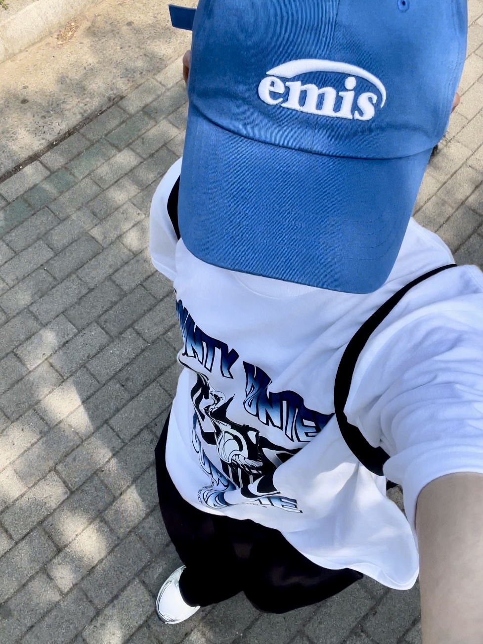 (W) Asics Gel-Kayano 14 White Midnight, Supreme x Bounty Hunter Wolf T-Shirt White - 23FW 착용 스타일 - 1