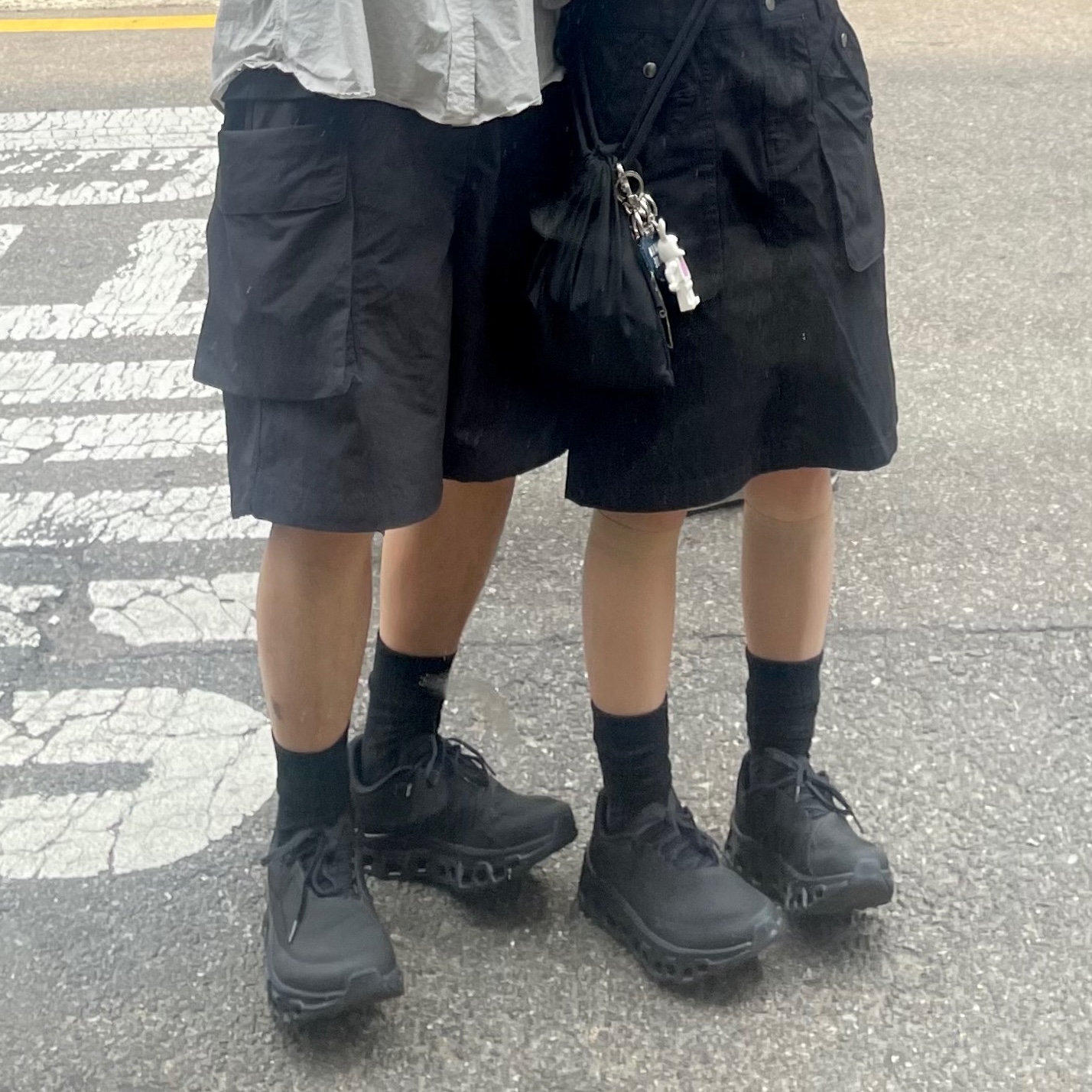 (W) On Running x Post Archive Faction (Paf) Cloudmonster 2 Black Magnet, On Running x Post Archive Faction (Paf) Cloudmonster 2 Black Magnet 착용 스타일 - 2