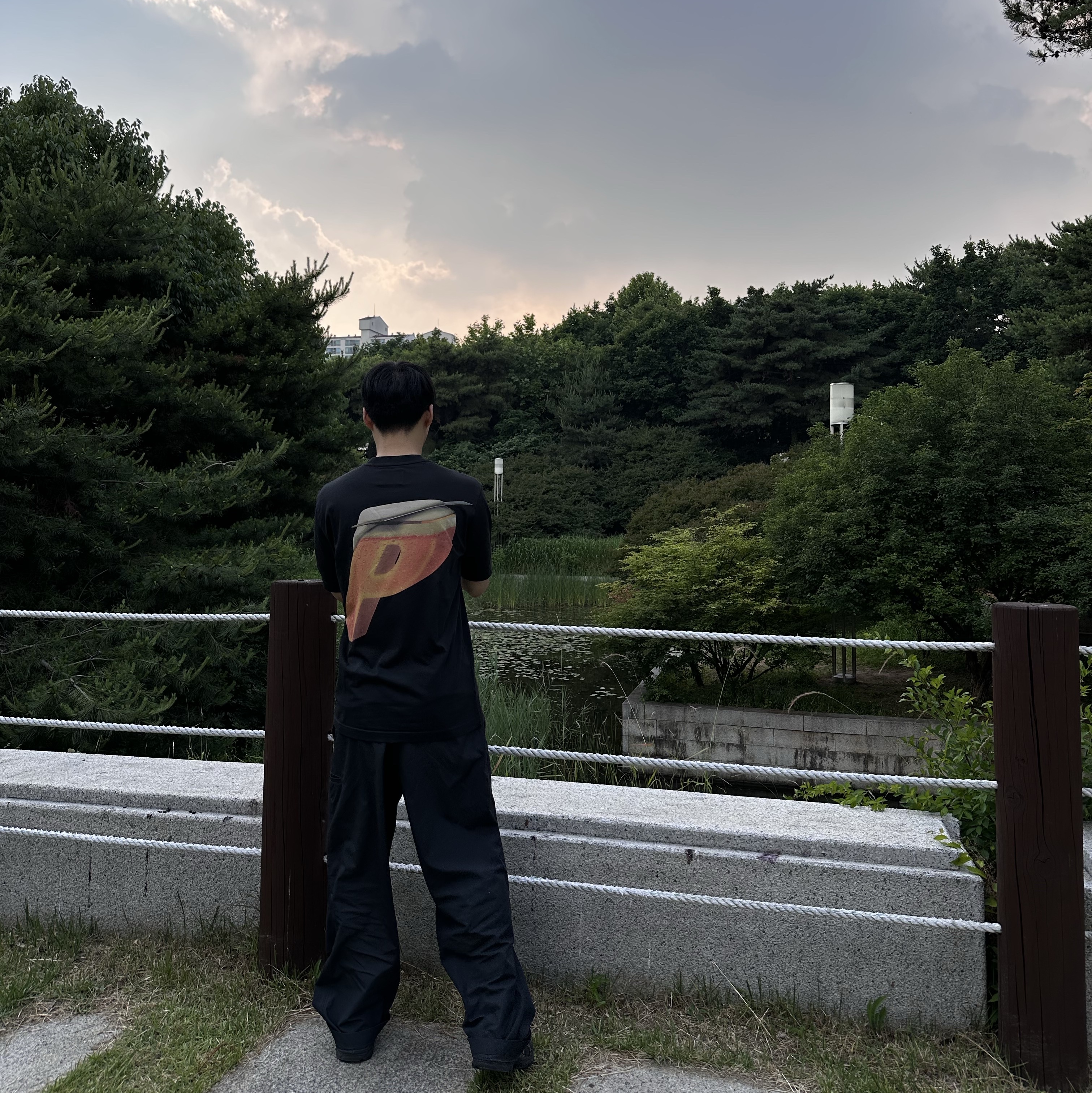 Palace x Stella Artois P-Skim T-Shirt Black - 21SS 착용 스타일