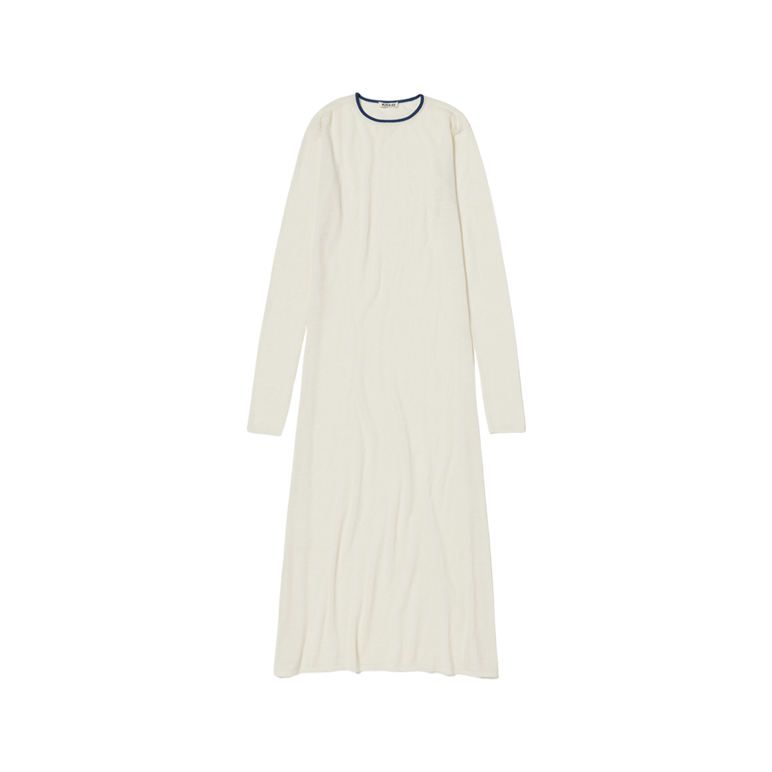 (W) Auralee Hard Twist High Gauge Wool Silk Knit Dress Ivory 상세 이미지 1