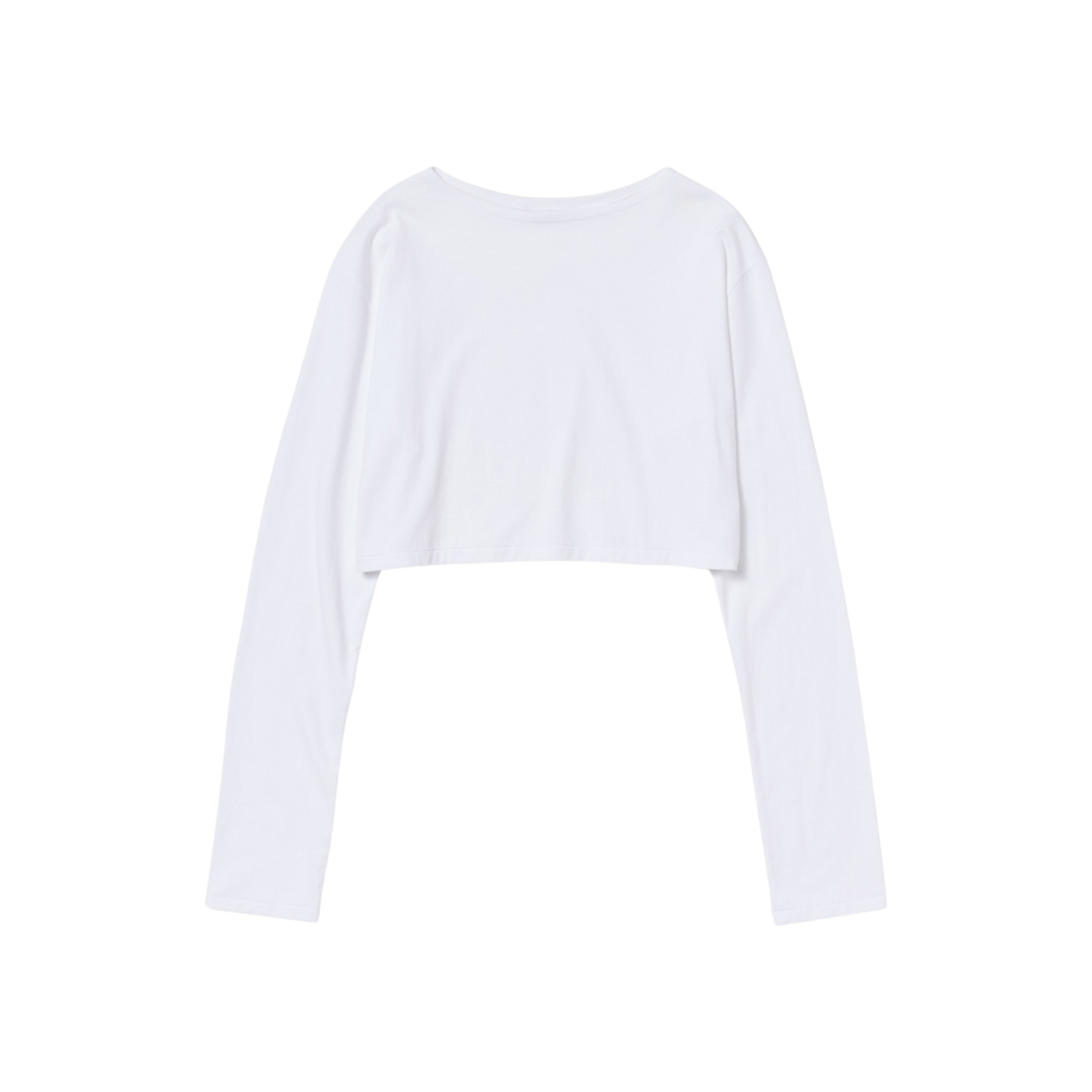 (W) Auralee Organic Cotton High Gauge Jersey Boat Neck L/S T-Shirt White 상세 이미지 1