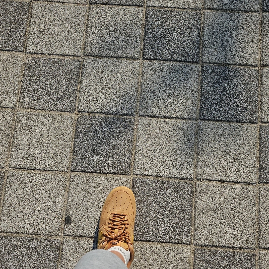 Nike Air Force 1 '07 WB Flax 착용 스타일