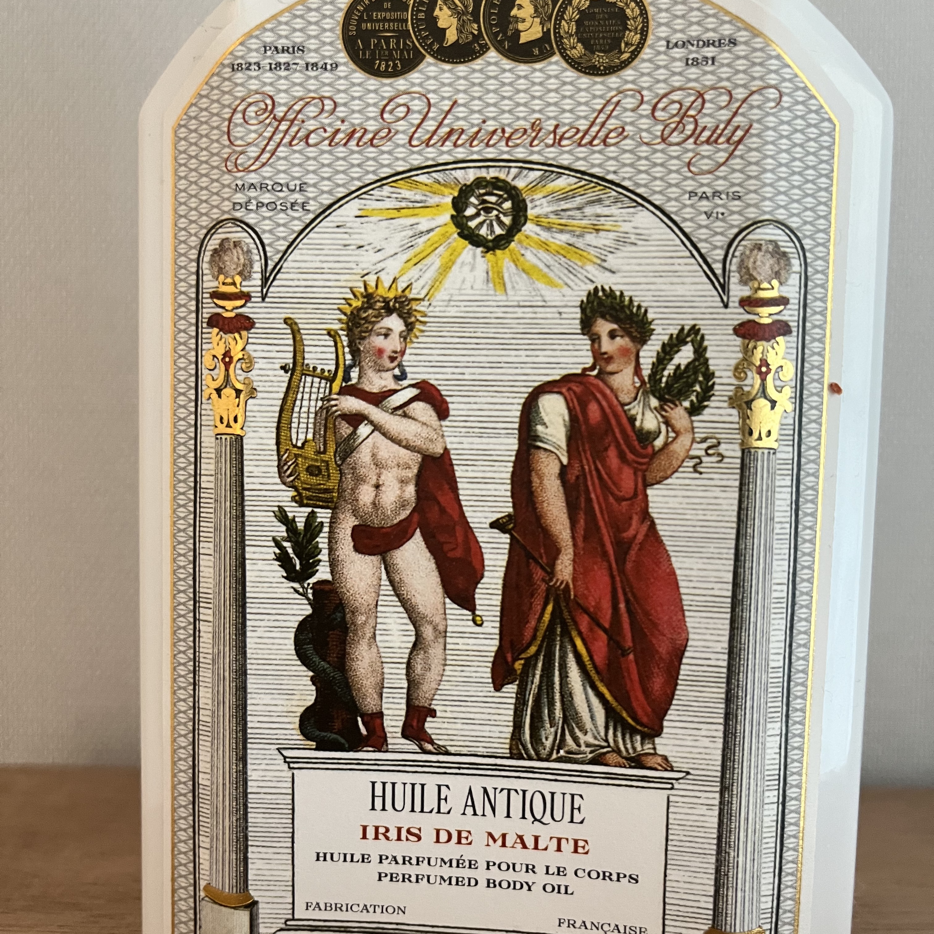 Buly 1803 Huile Antique Body Oil Iris De Malte 190ml 착용 스타일