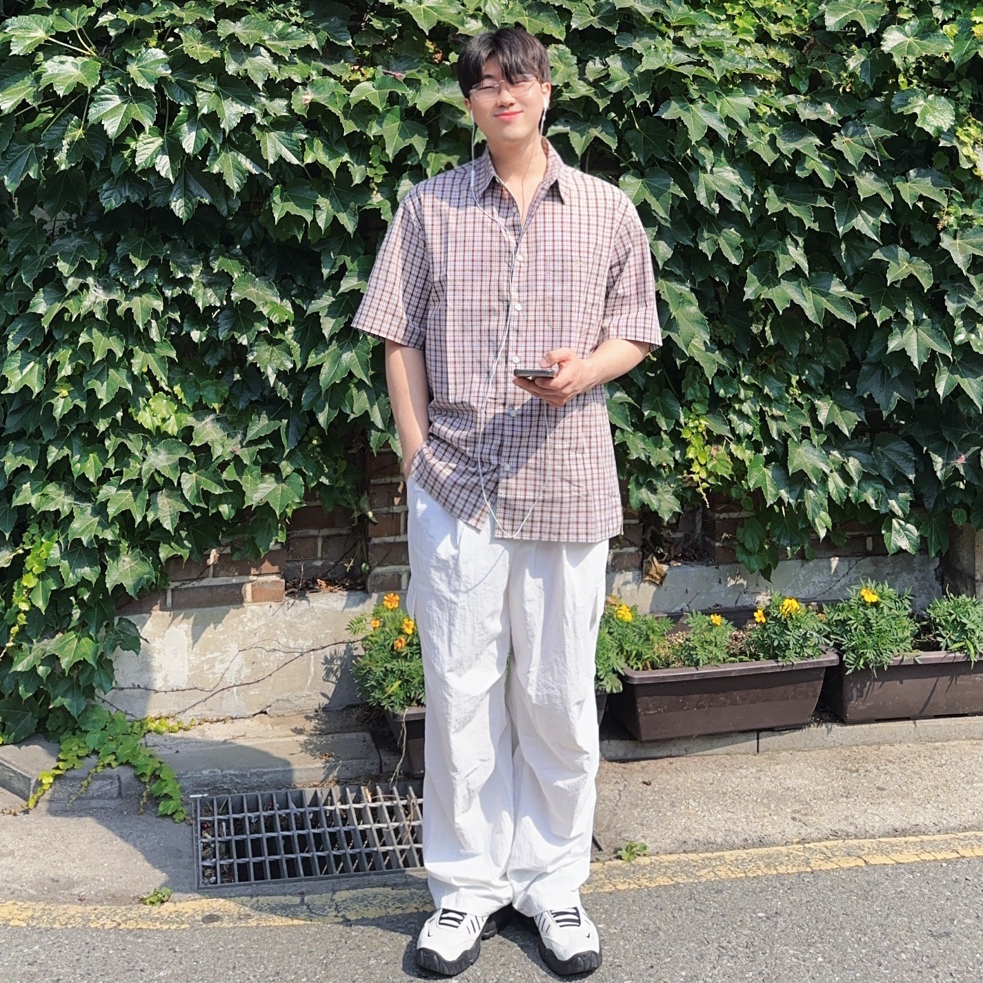 Nike x Ambush Air Adjust Force SP Summit White and Black 착용 스타일