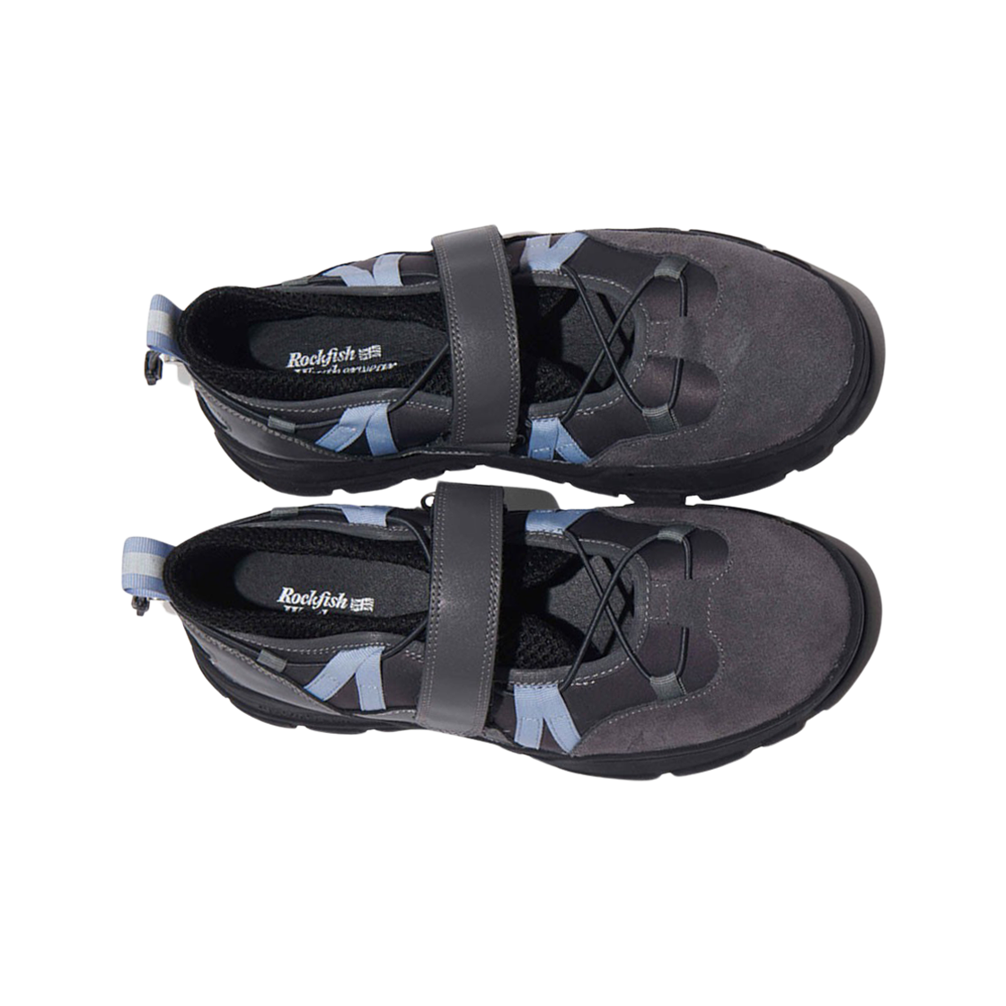 (W) 락피쉬웨더웨어 브린 벨크로 스니커즈 다크 그레이((W) Rockfishweatherwear Bryn Velcro Sneakers Dark Grey) - 2