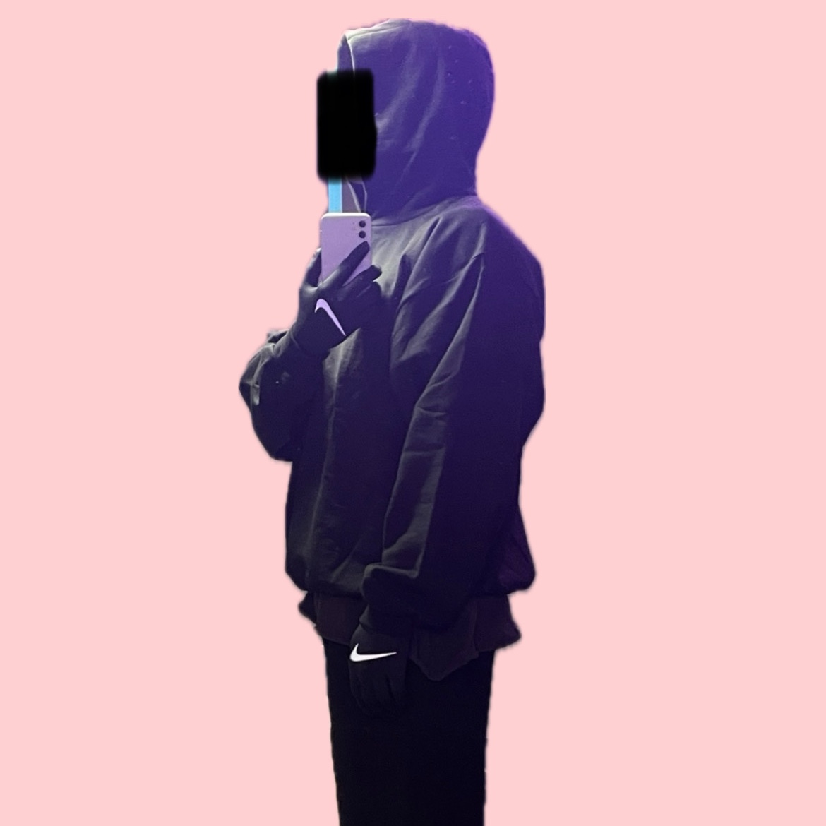 Yeezy YZY Hoodie Black 착용 스타일 - 3