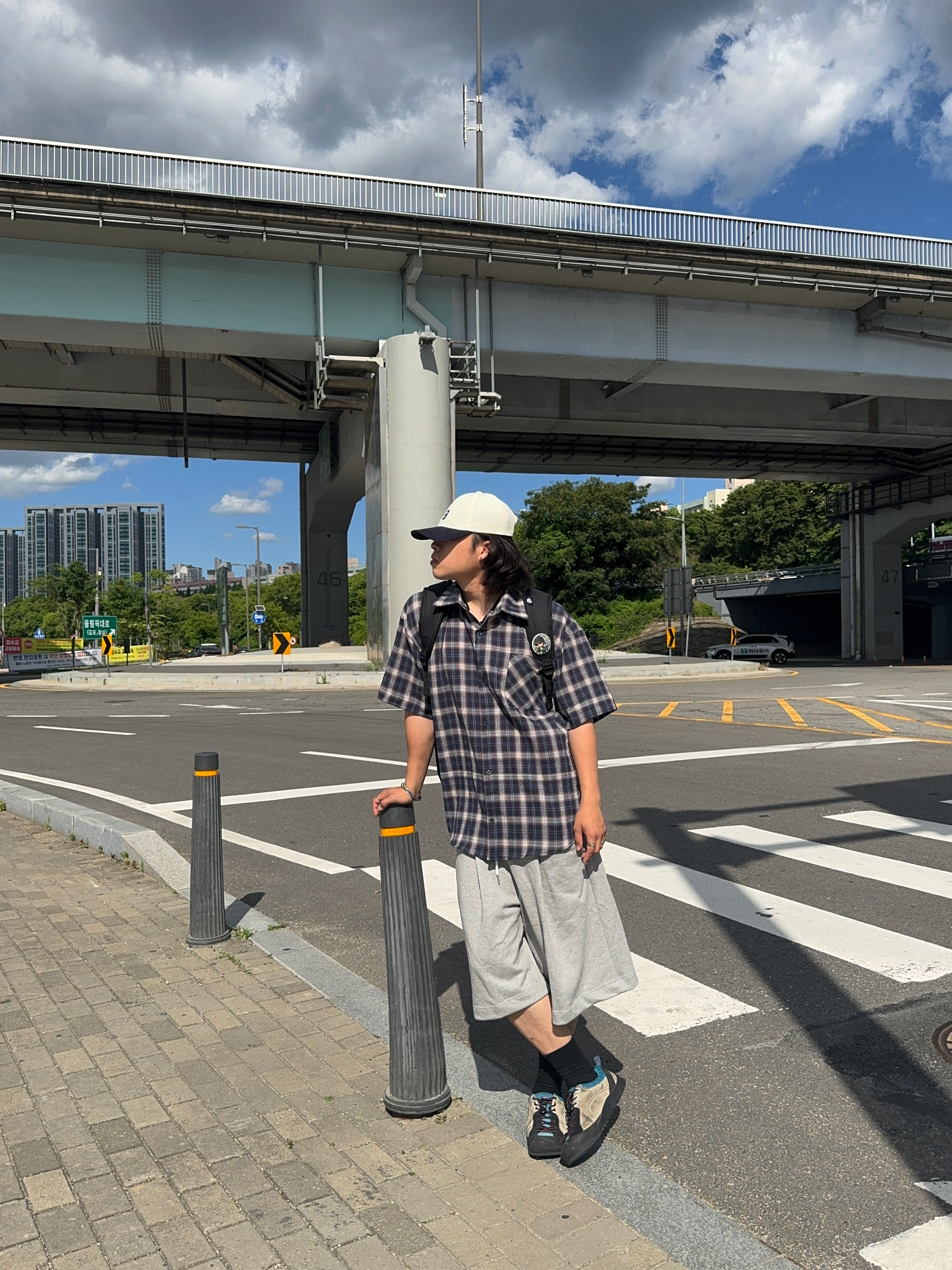 Keen Jasper Rocks SP Sneakers Beige 착용 스타일 - 3